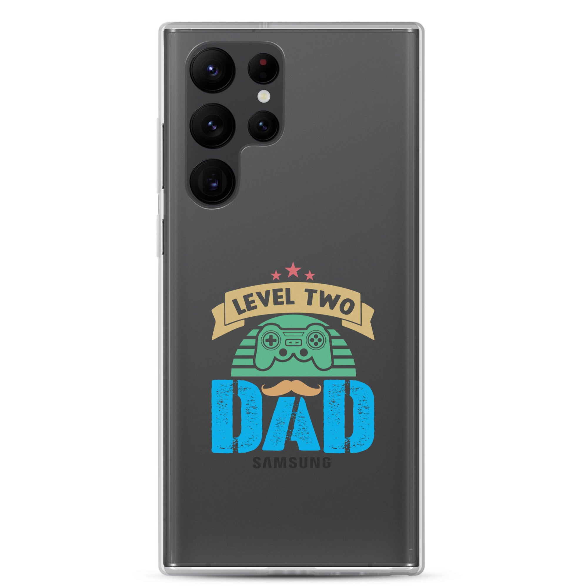 Level Two Dad Clear Case for Samsung®