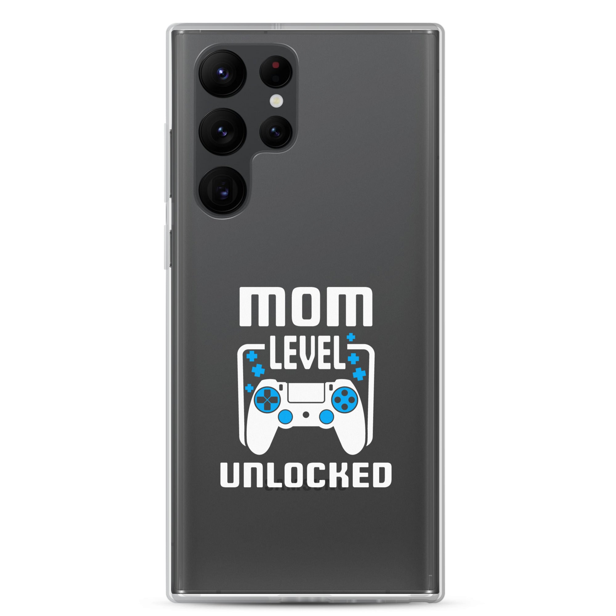 Mom Level Unlocked Clear Case for Samsung®