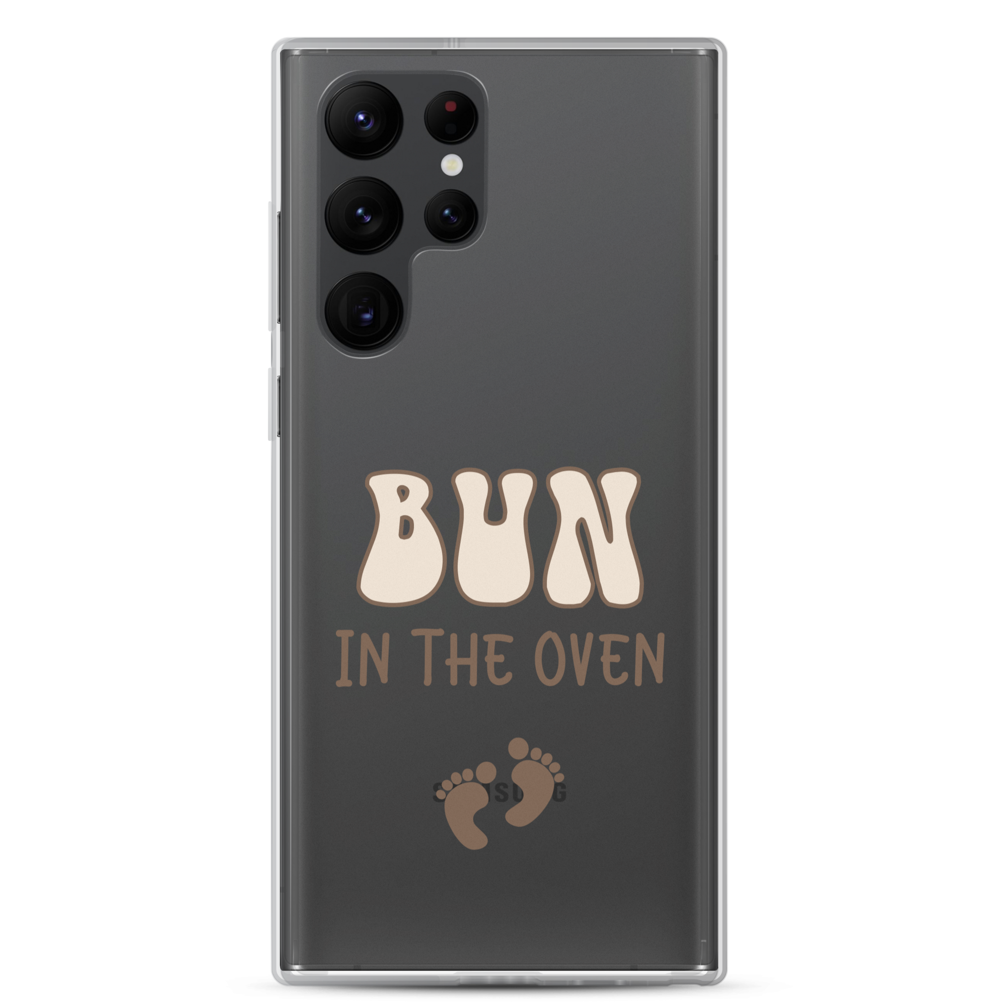 Bun In The Oven Clear Case for Samsung®