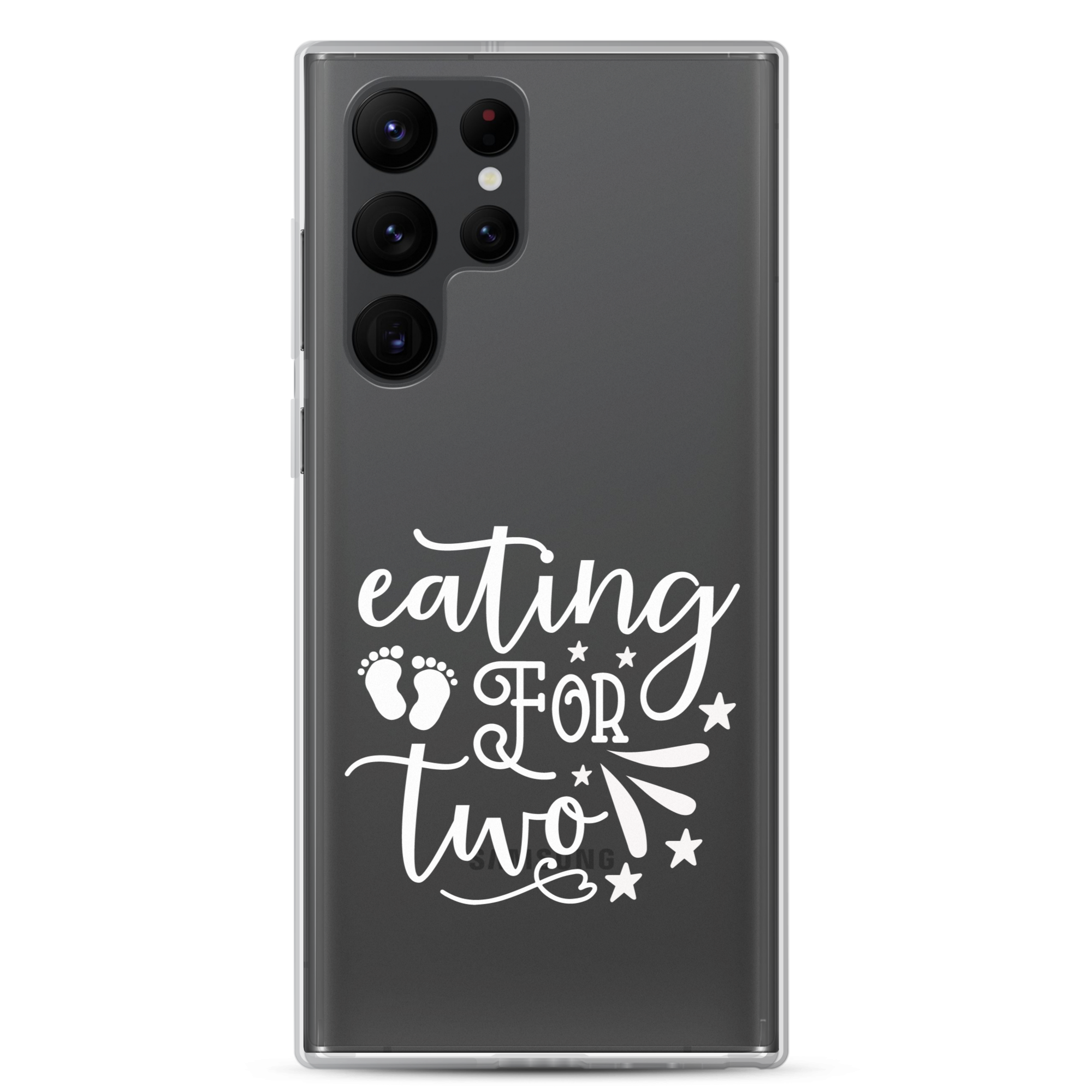 I'm Eating for Two Clear Case for Samsung®