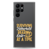 Surviving Fatherhood One Beer At A time Clear Case for Samsung®