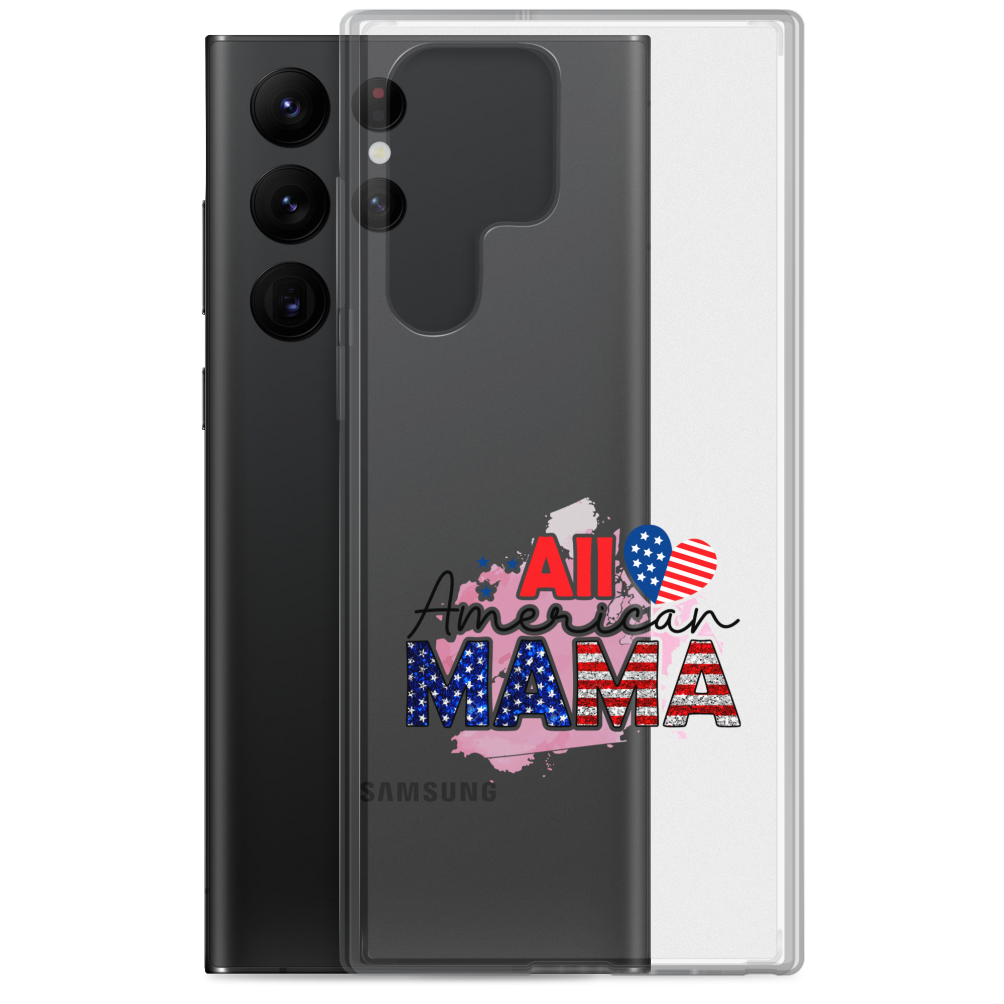 All American Mama Clear Case for Samsung®