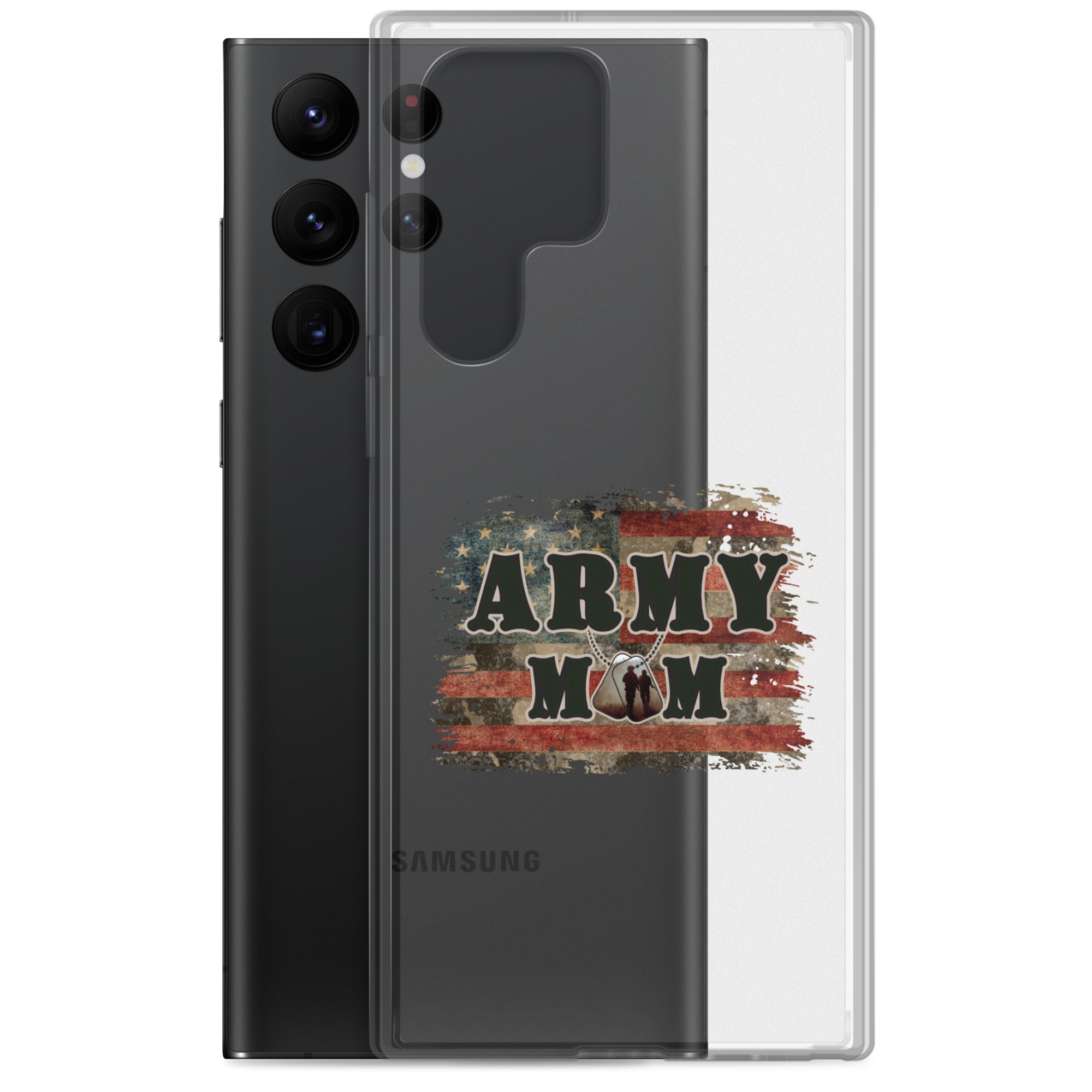 Army Mom Clear Case for Samsung®