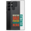 Mentor Dad Fiend Teacher Hero Father Clear Case for Samsung®