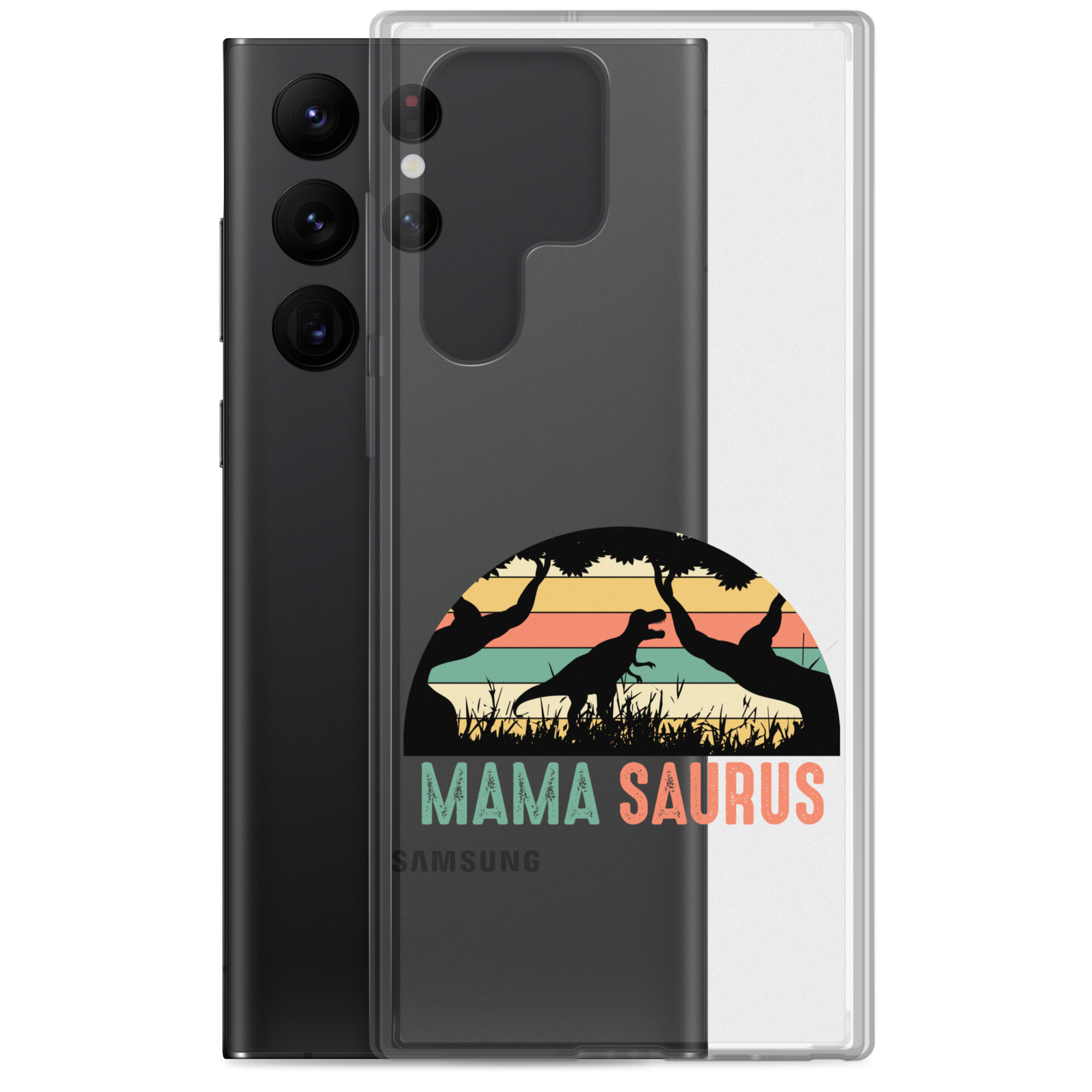 Mamasausrus Clear Case for Samsung®