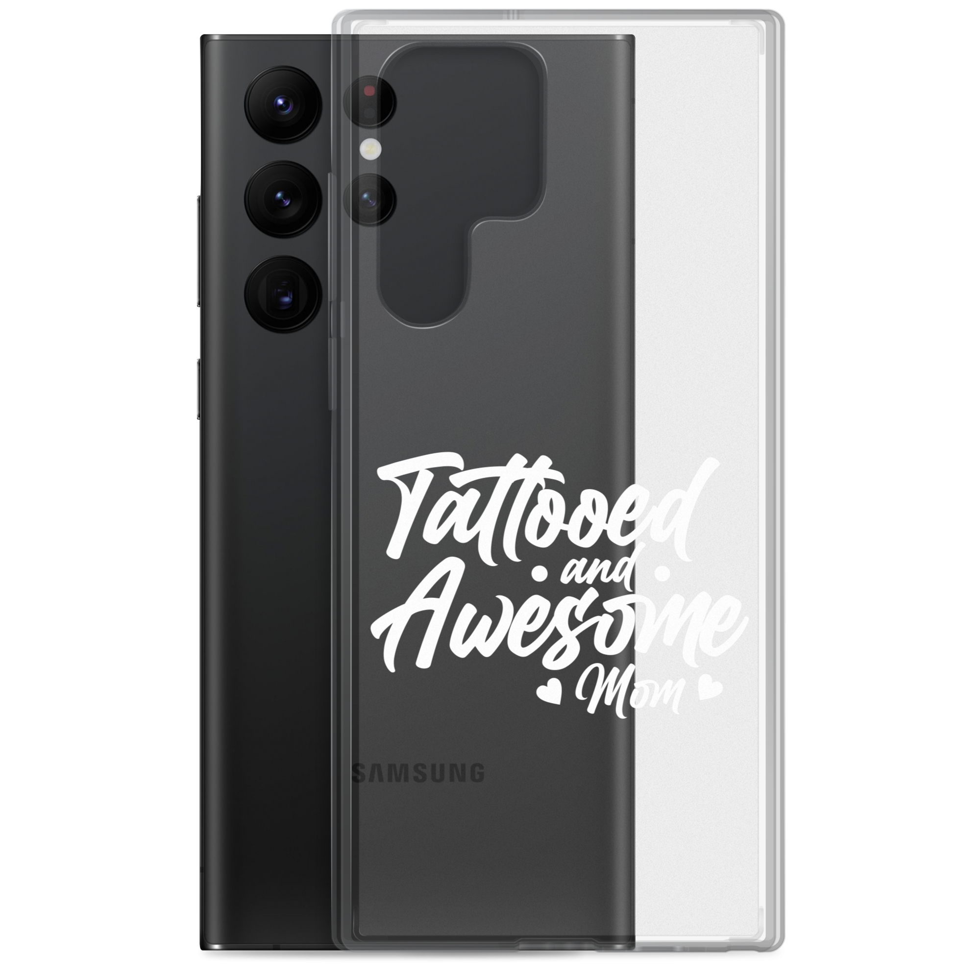 Tattooed And Awesome Mom Clear Case for Samsung®