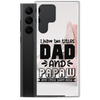 I Have Two Titles Dad And Papaw And I Rock Them Both Clear Case for Samsung®