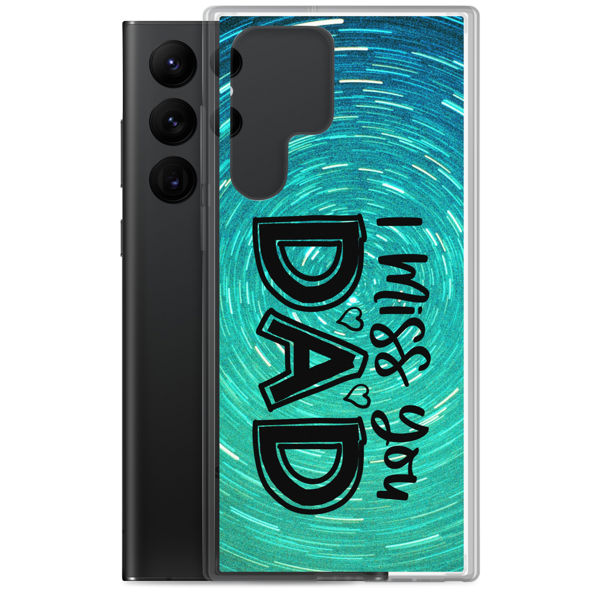 I Miss You Dad Clear Case for Samsung®