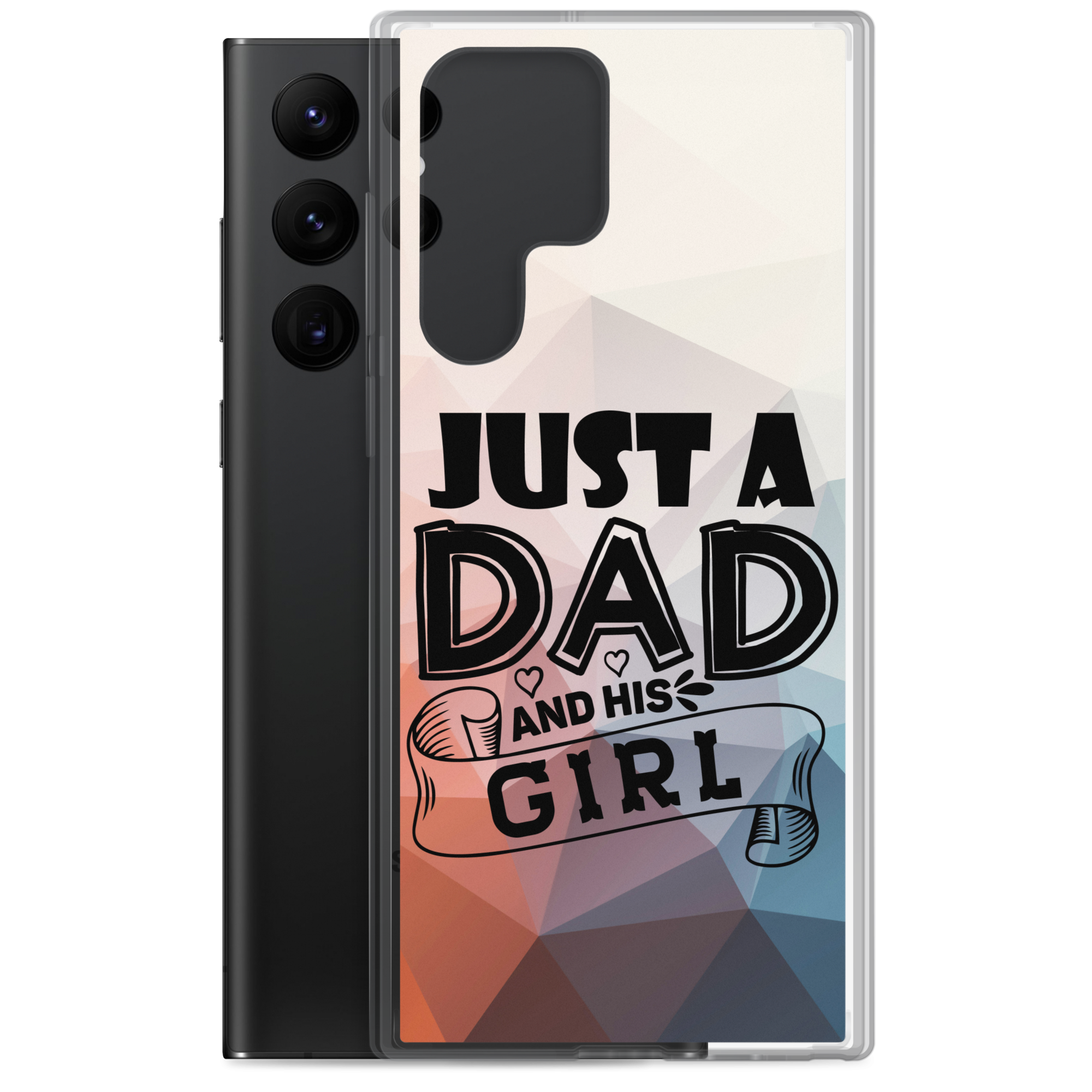 Just A Dad And His Girl Clear Case for Samsung®