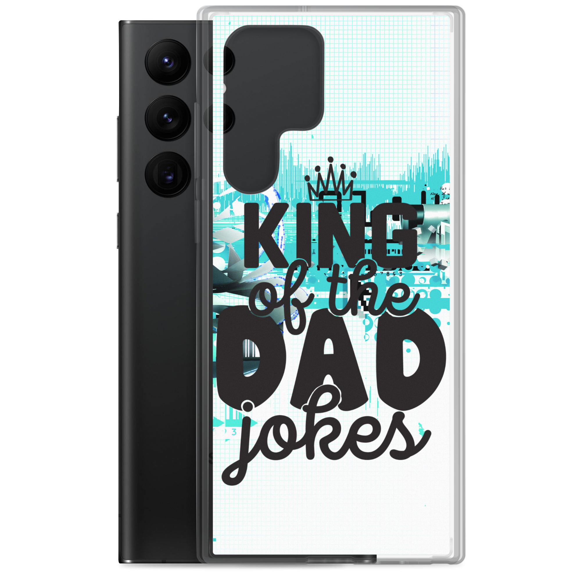 King Of The Dad Jokes Clear Case for Samsung®