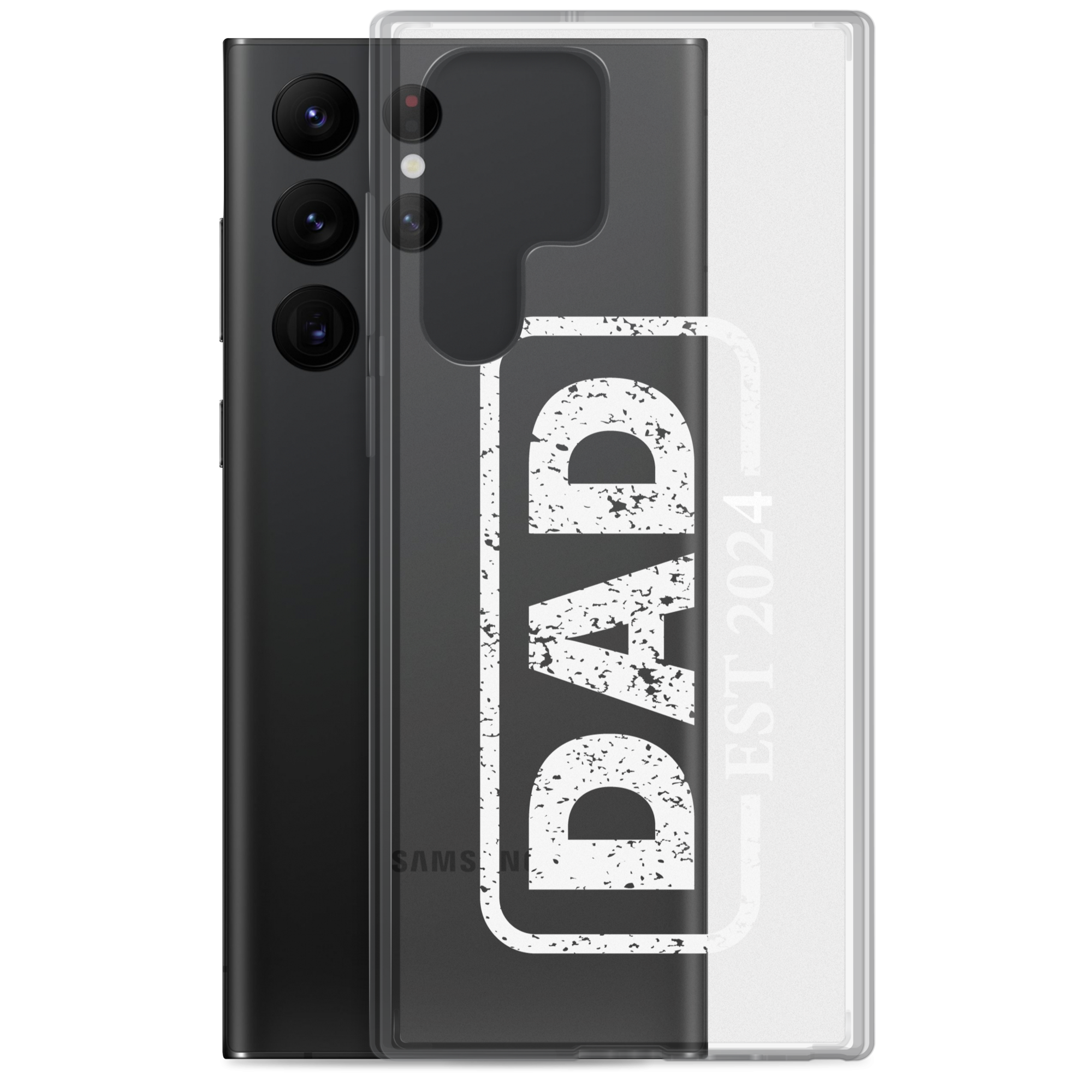 Dad Establish 2024 Clear Case for Samsung®