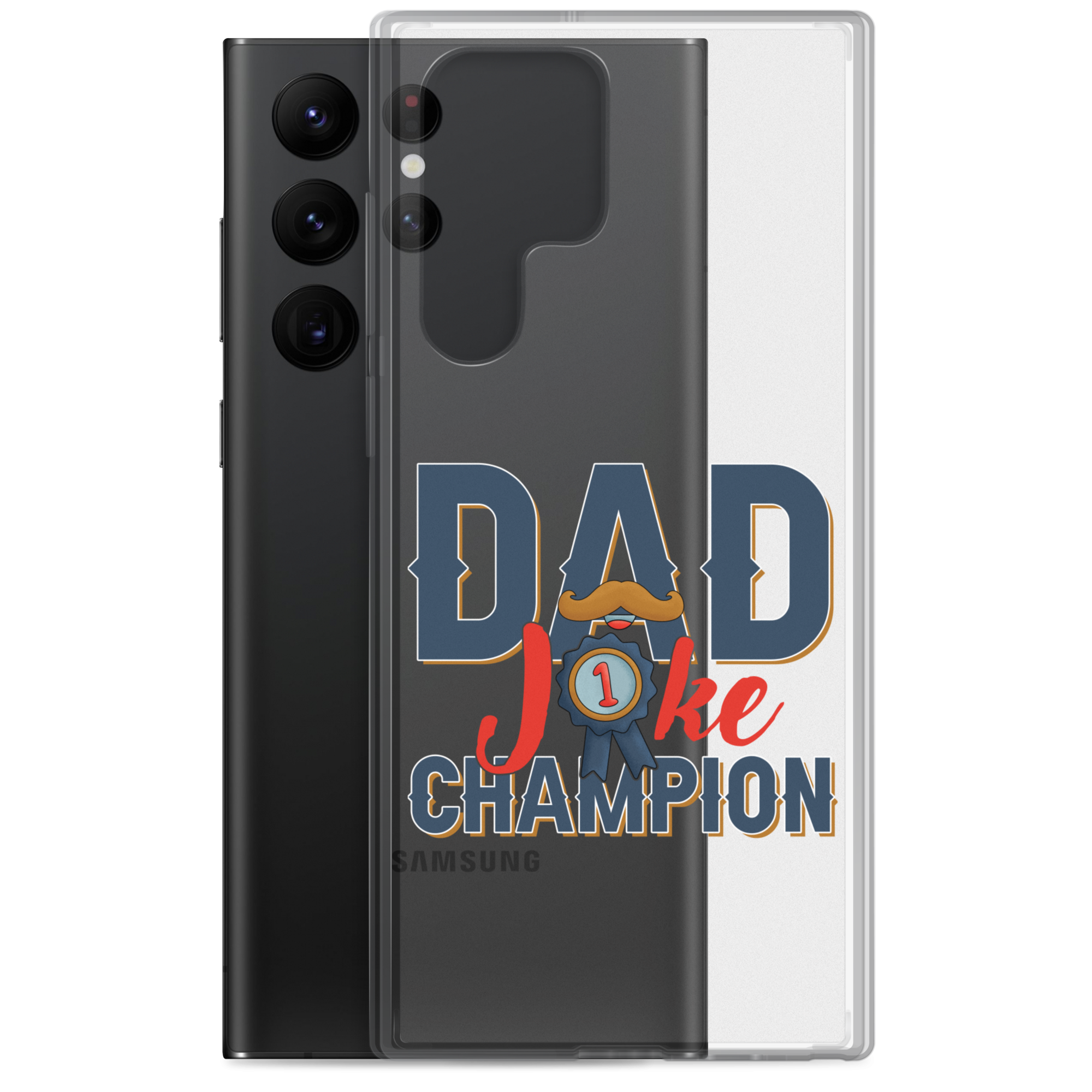 Dad Joke Champion Clear Case for Samsung®