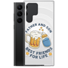 Father And Son Best Friends For Life Clear Case for Samsung®