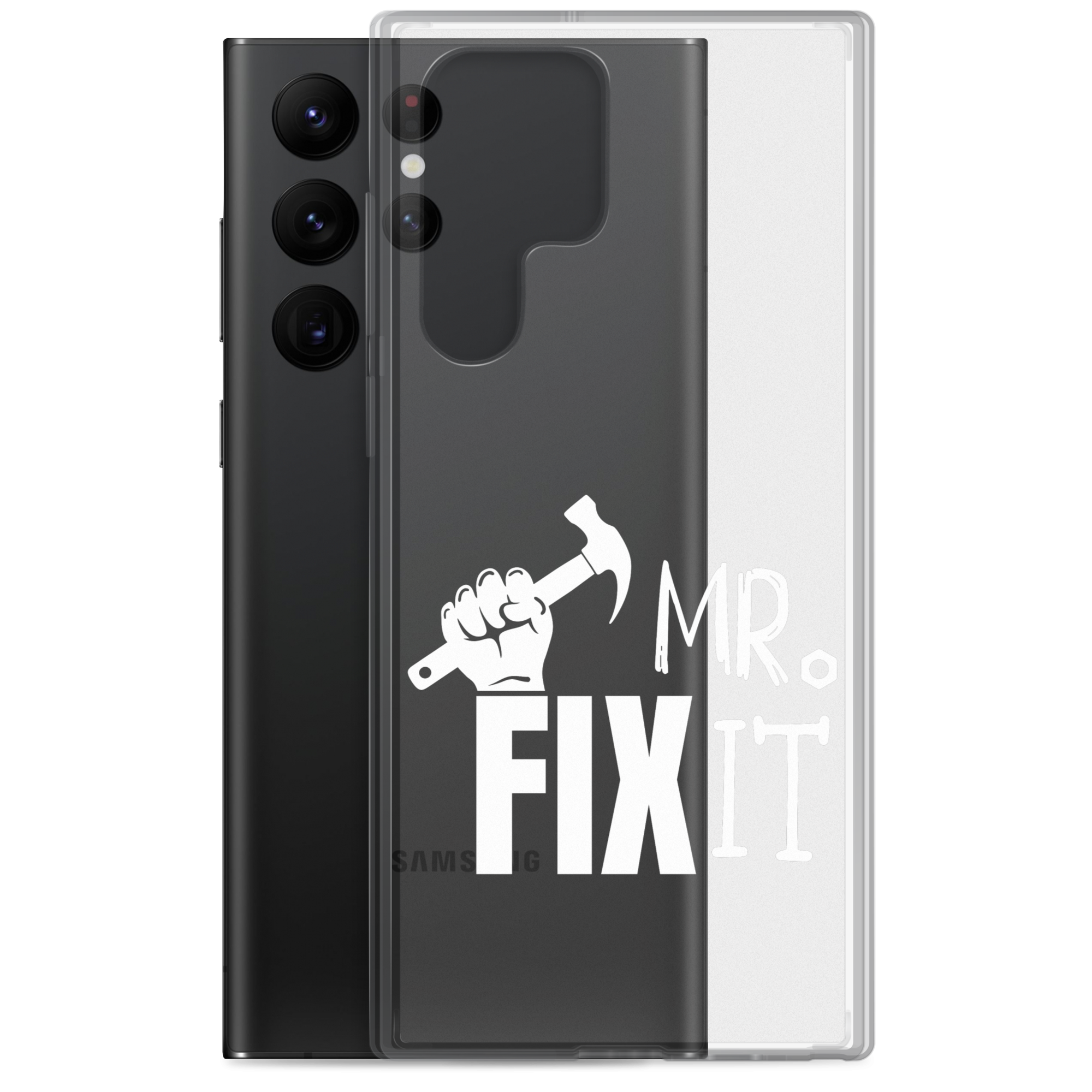 Mr fix It Clear Case for Samsung®