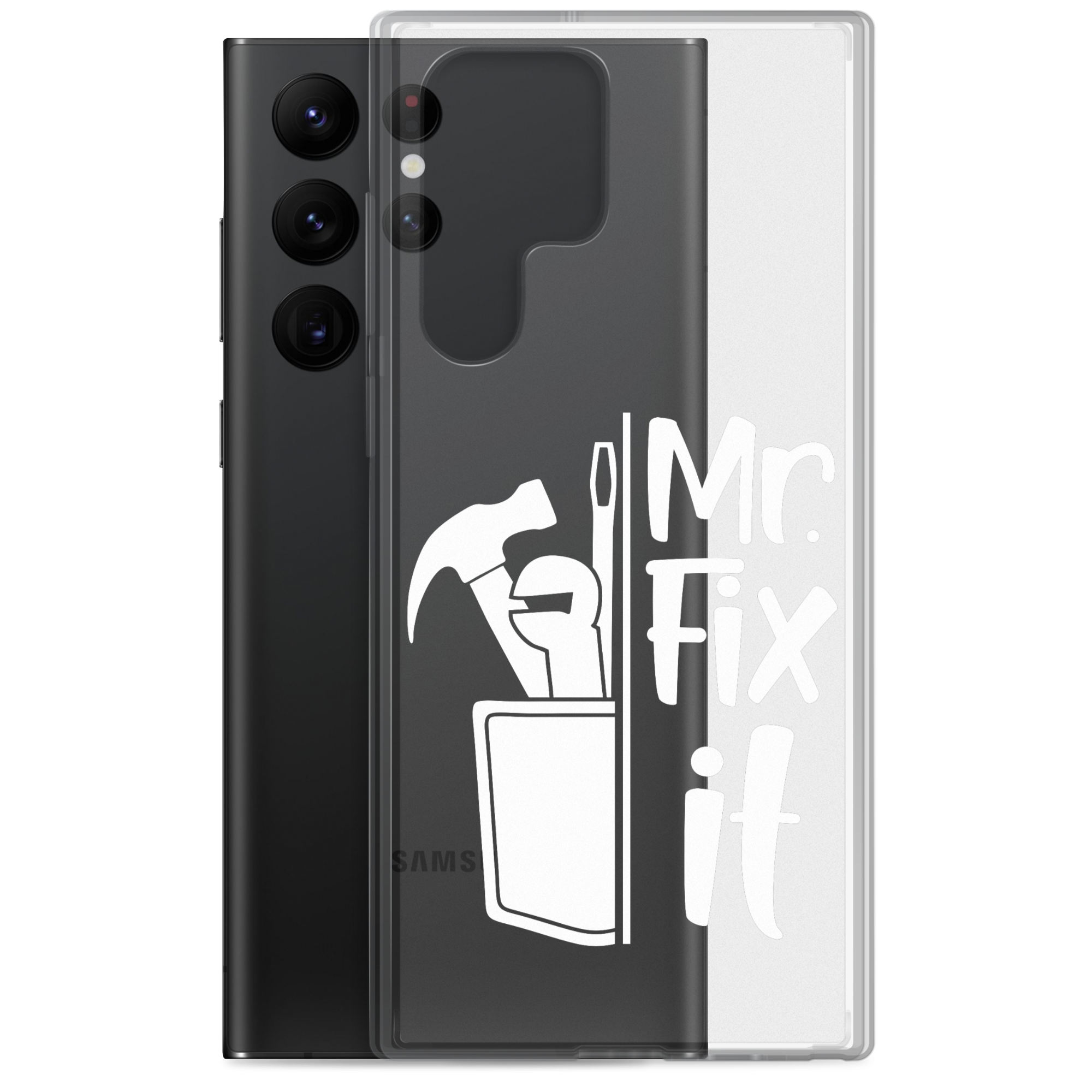 Mr fix It Clear Case for Samsung®