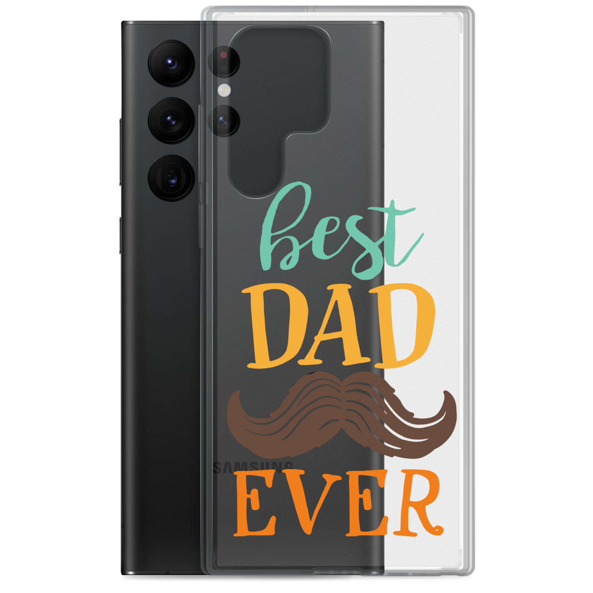 Best Dad Ever Clear Case for Samsung®