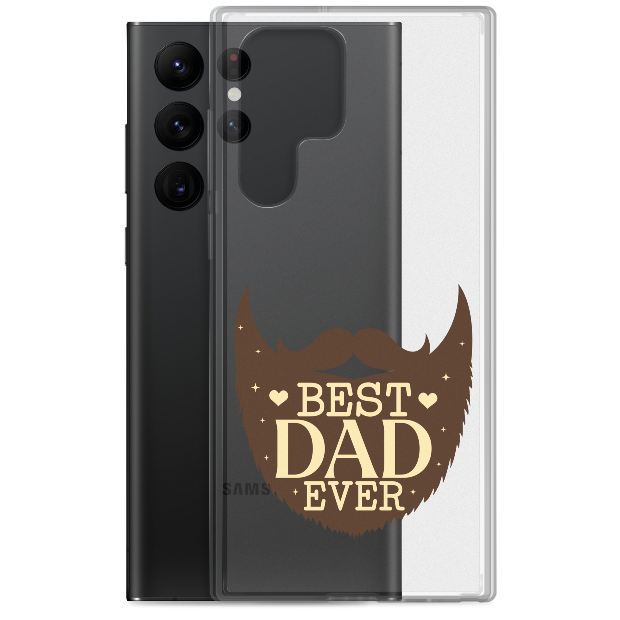 Best Dad Ever Clear Case for Samsung®