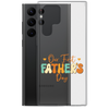 Our First Father's Day Clear Case for Samsung®