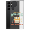 I Keep All My Dad Jokes In A Dad A Base Clear Case for Samsung®