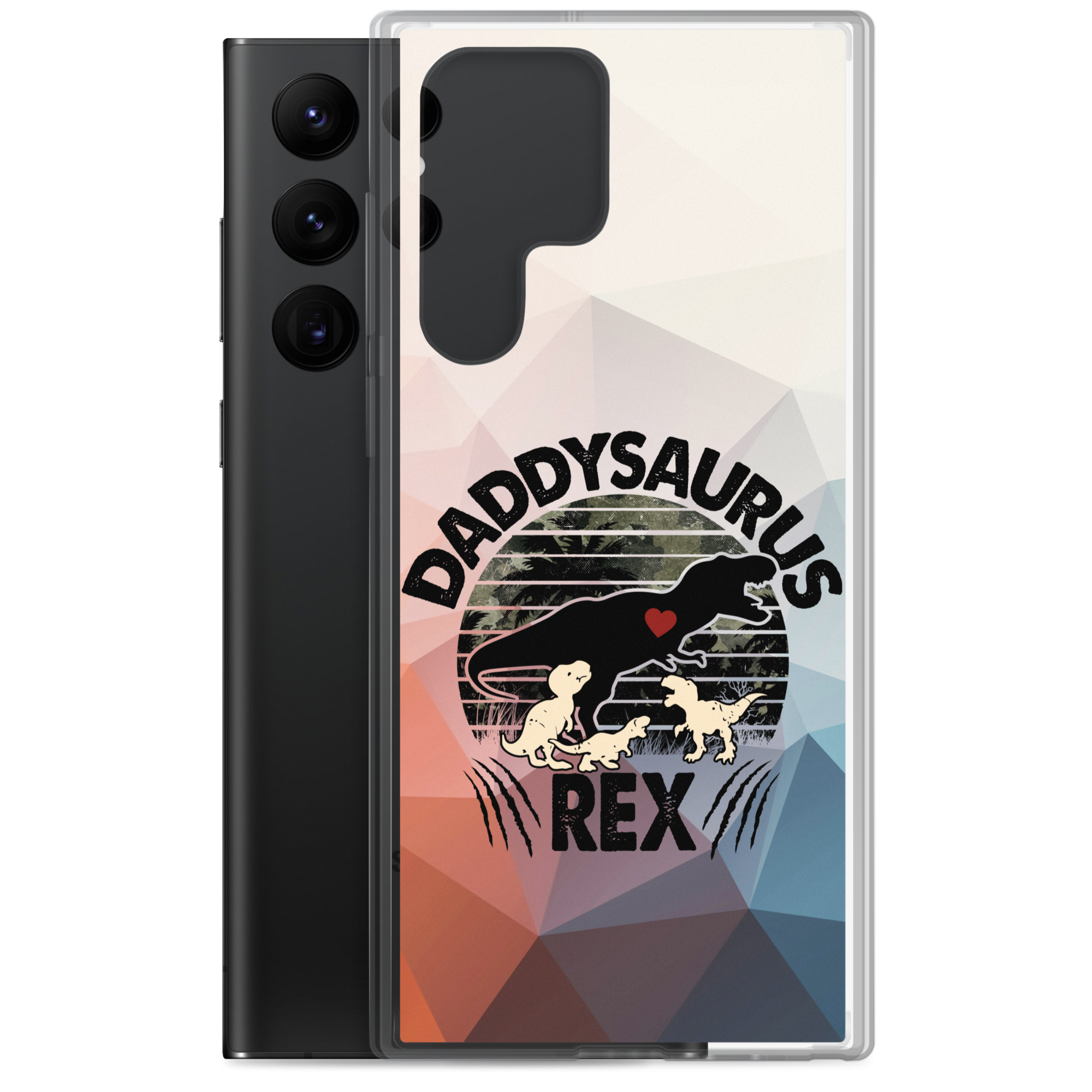 Daddysaurus Rex Clear Case for Samsung®