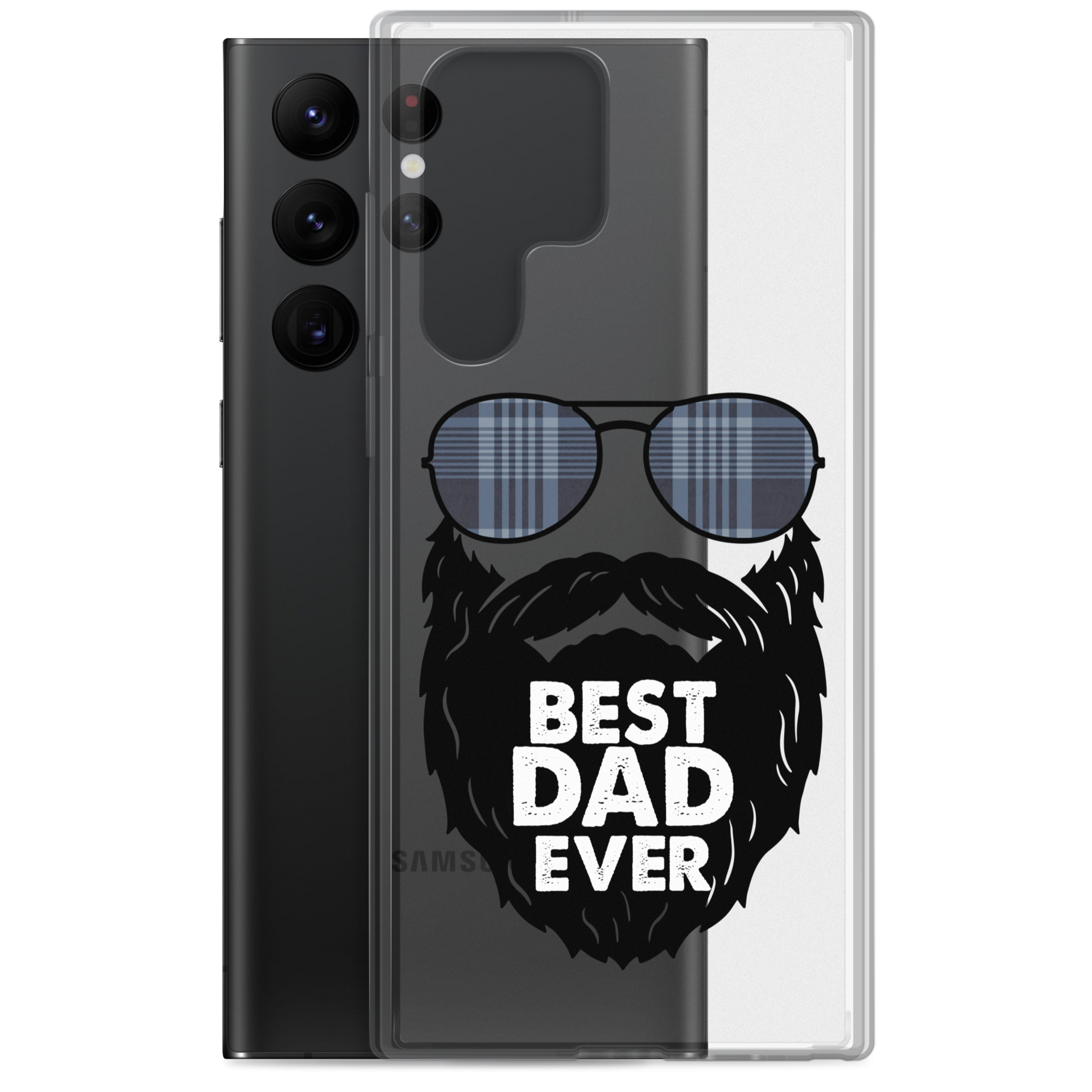 Best Dad Ever Clear Case for Samsung®