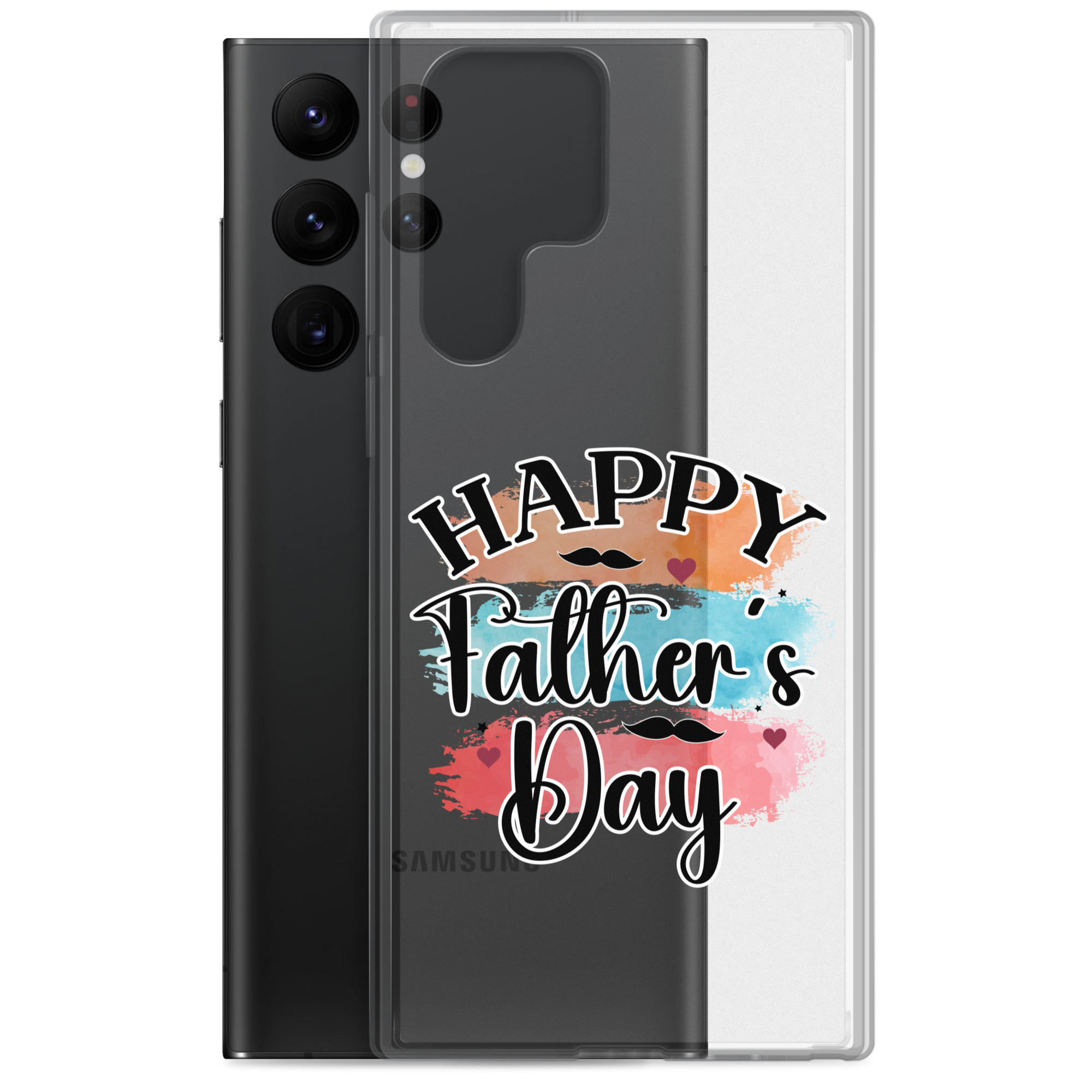 Happy Father's Day Clear Case for Samsung®