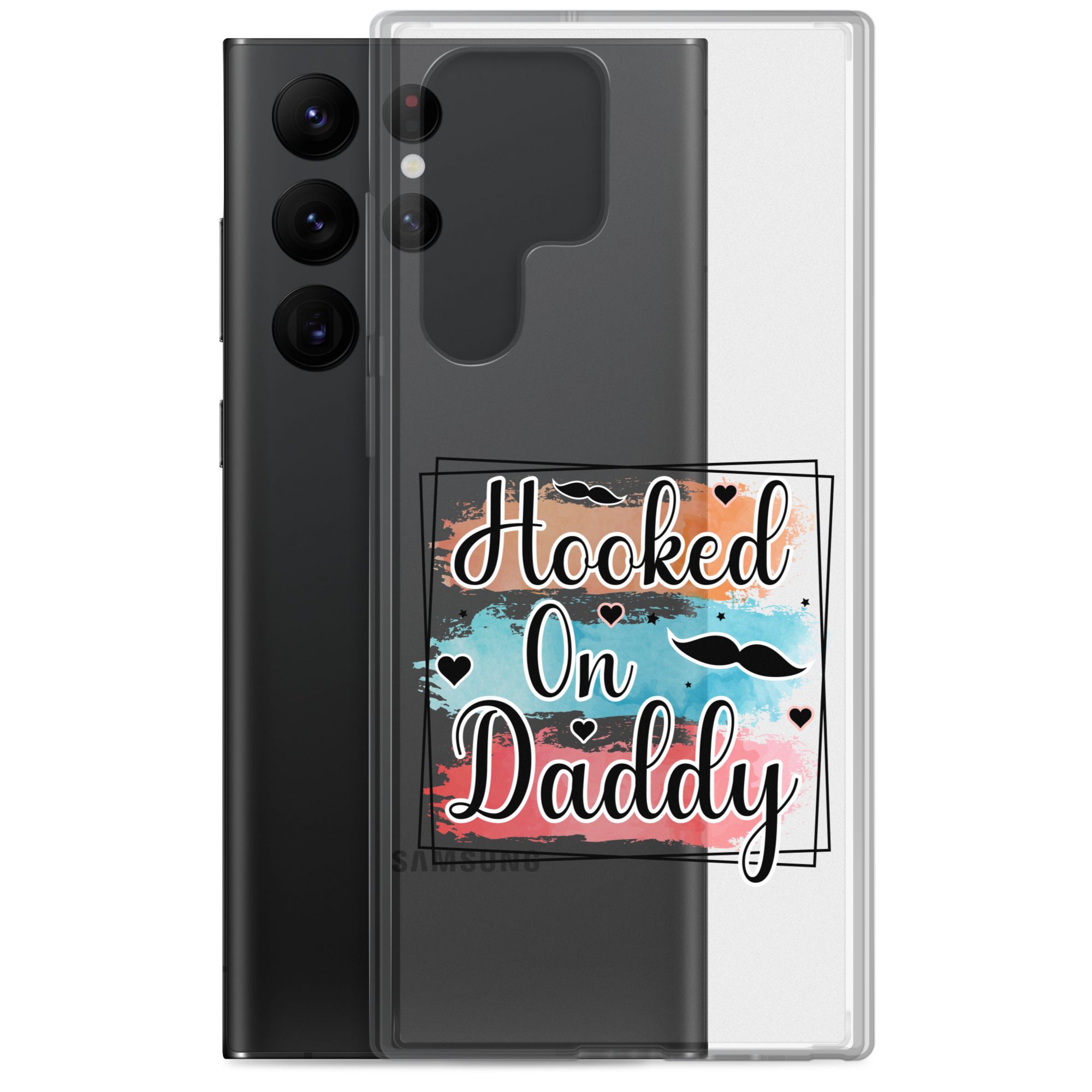 Hooked On Daddy Clear Case for Samsung®