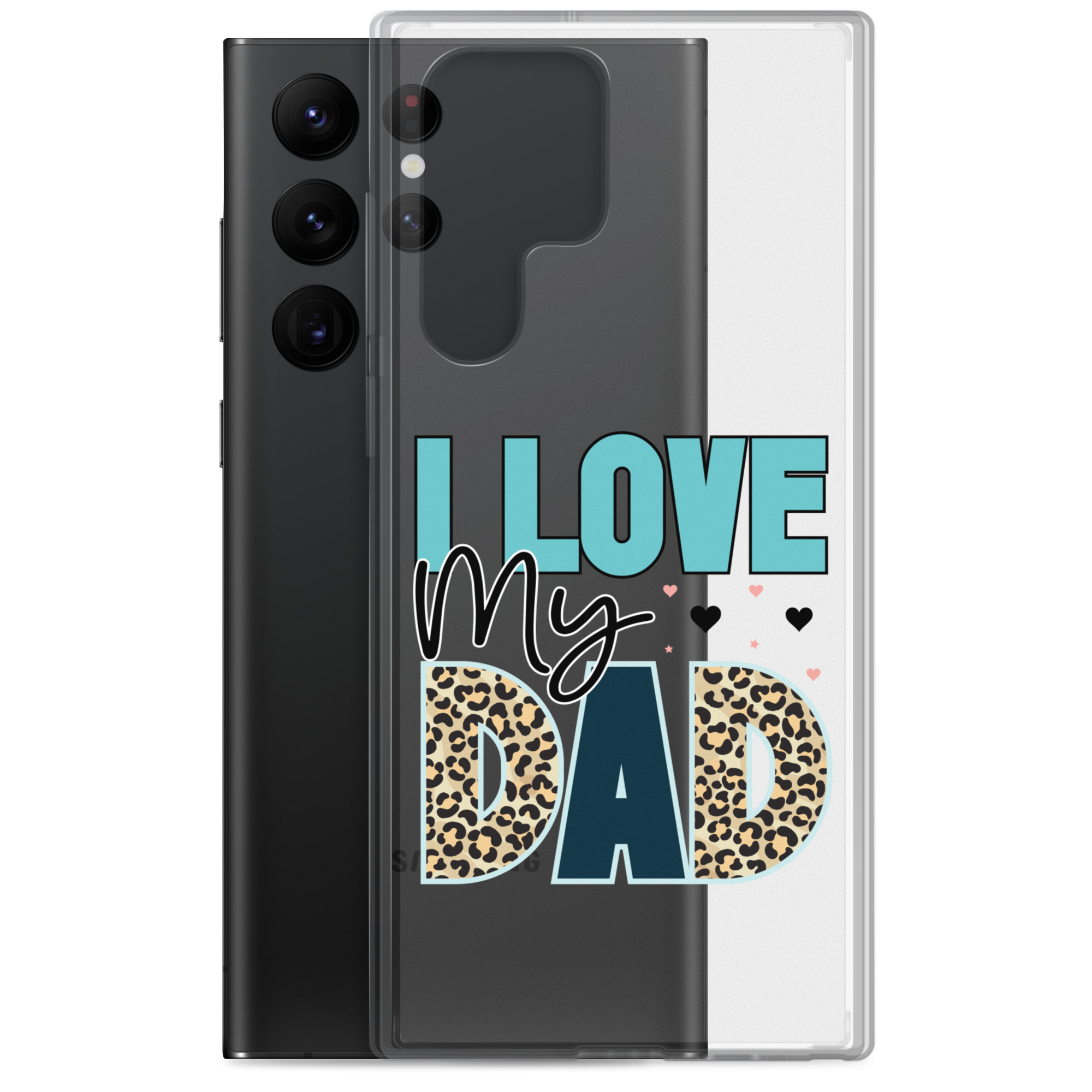 I Love My Dad Clear Case for Samsung®