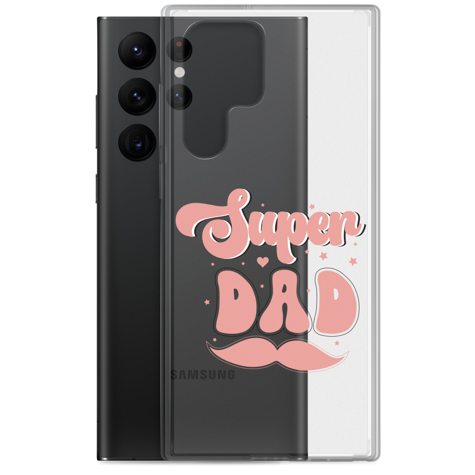 Super Dad Clear Case for Samsung®