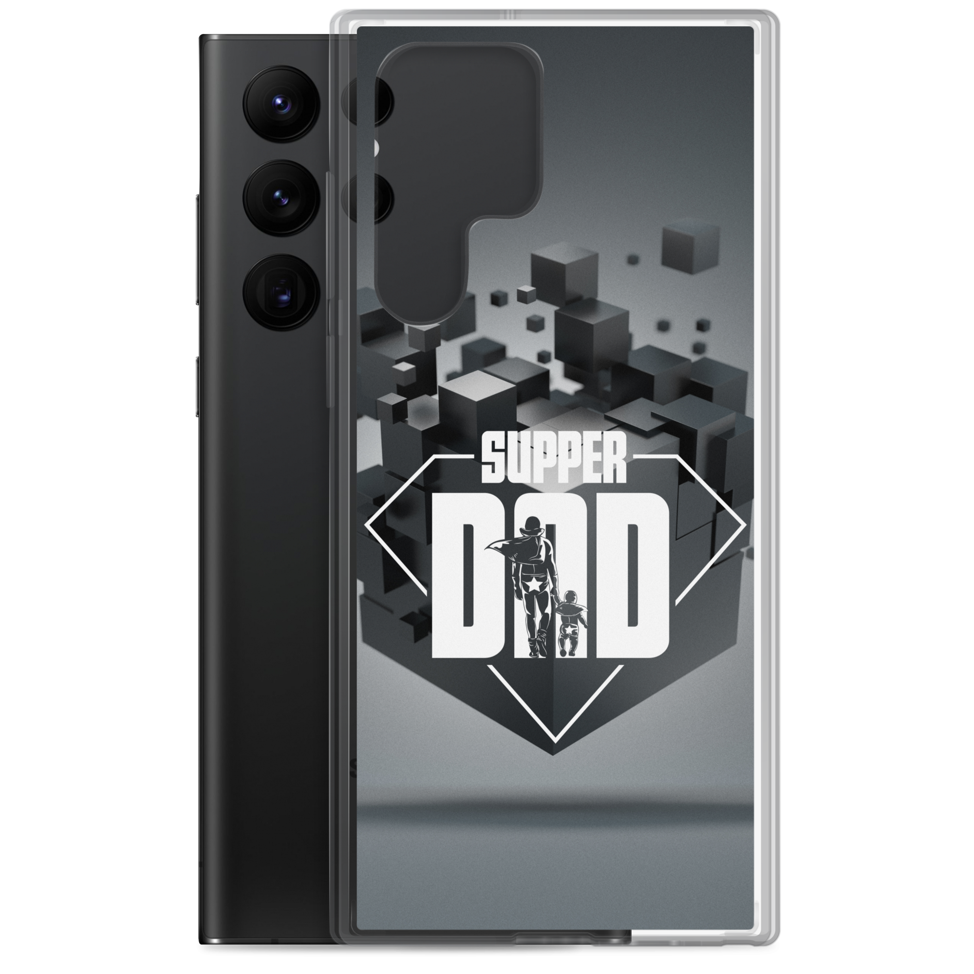 Super Dad Clear Case for Samsung®