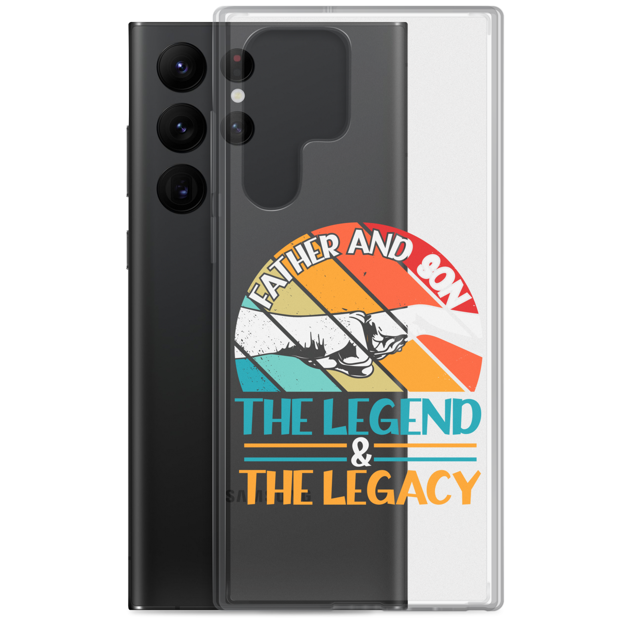 Father And Son The Legend And The Legacy Clear Case for Samsung®