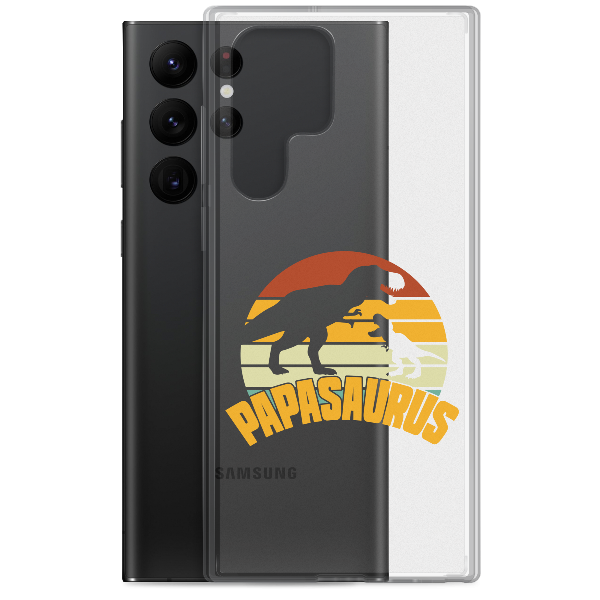 Papasaurus Clear Case for Samsung®