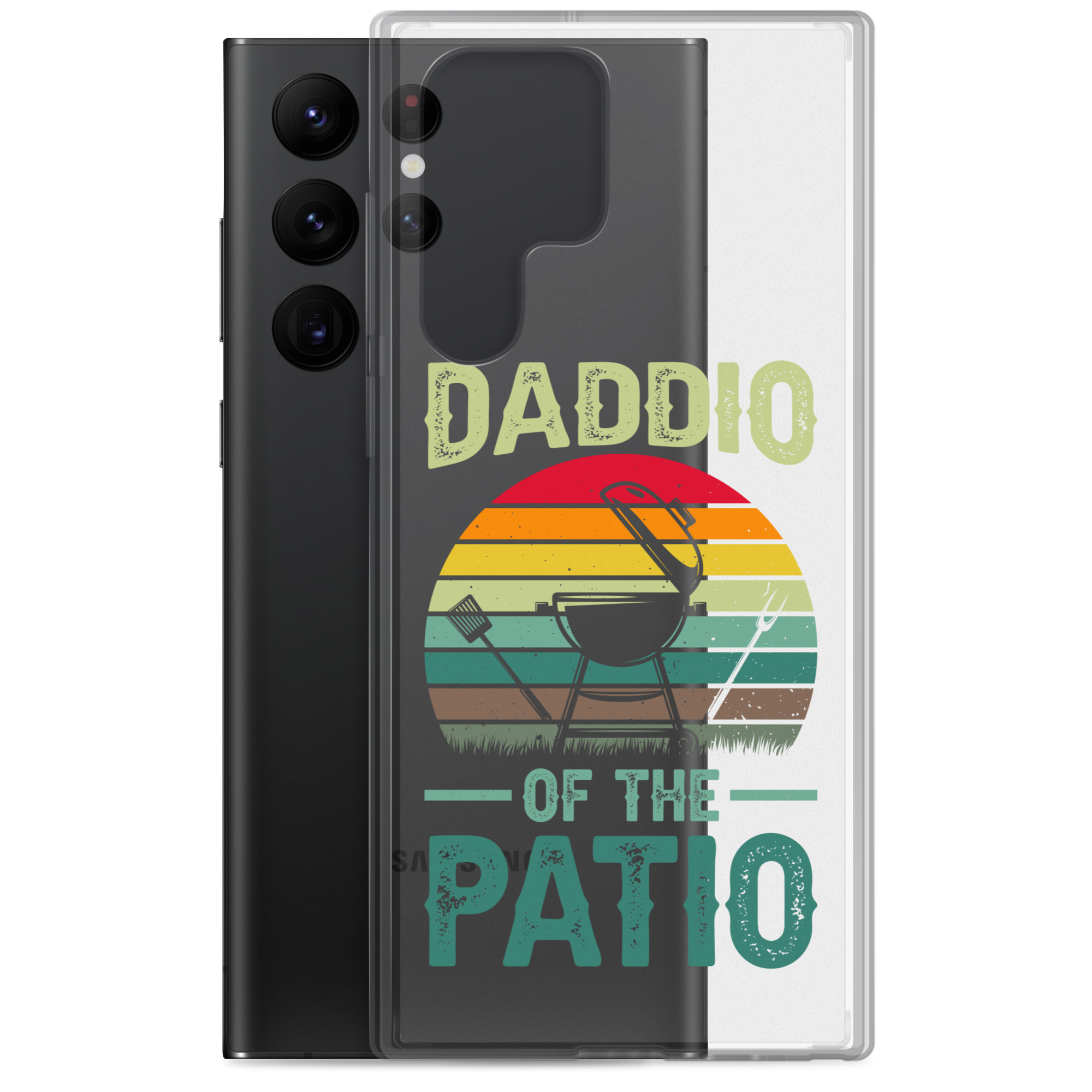 Daddio Of The Patio Clear Case for Samsung®