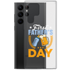 First Father's Day Clear Case for Samsung®