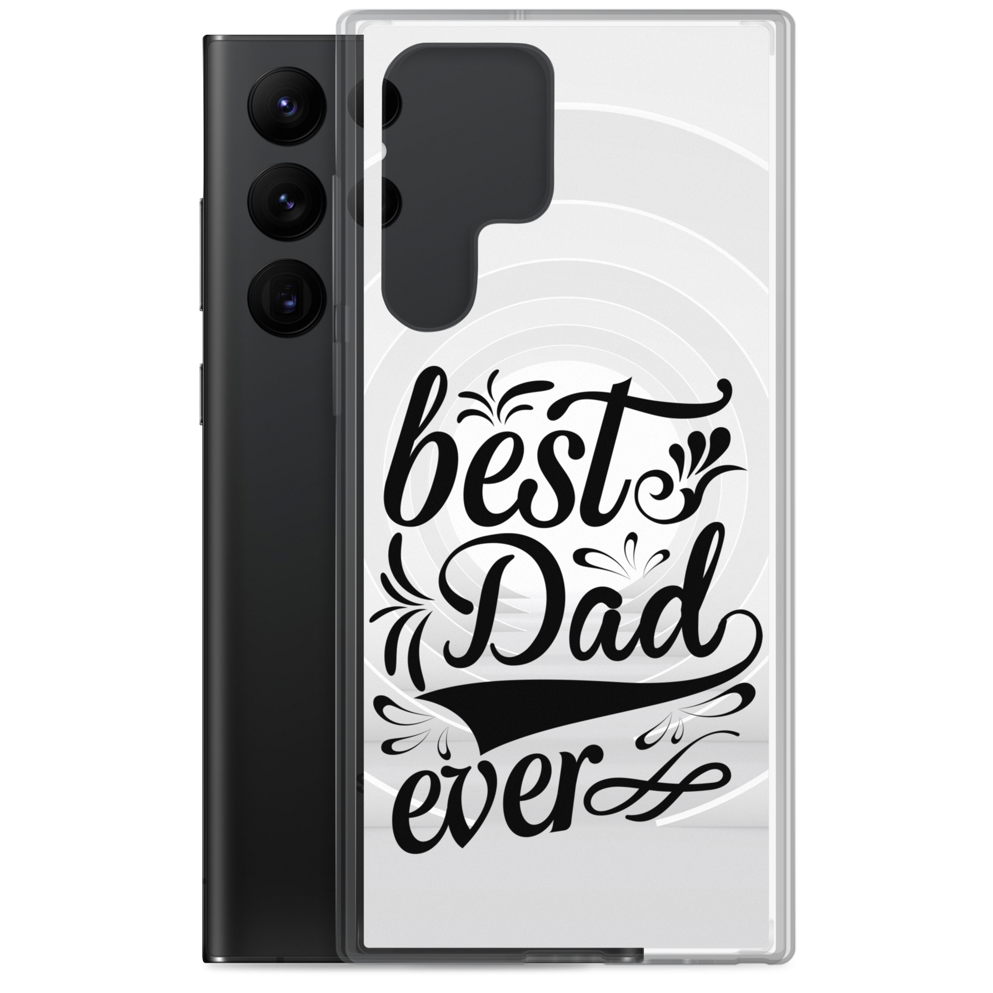 Best Dad Ever Clear Case for Samsung®