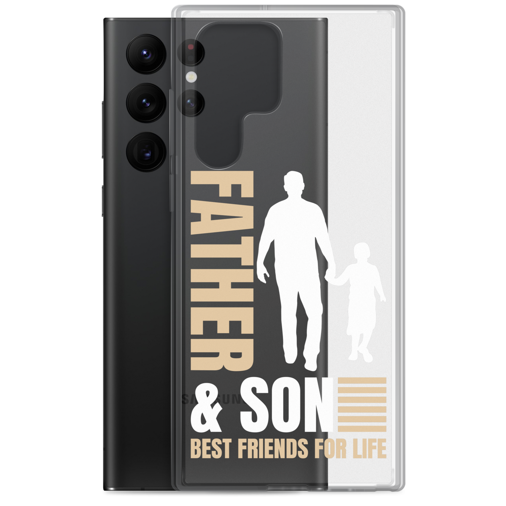 Father & Son Best Friends For Life Clear Case for Samsung®