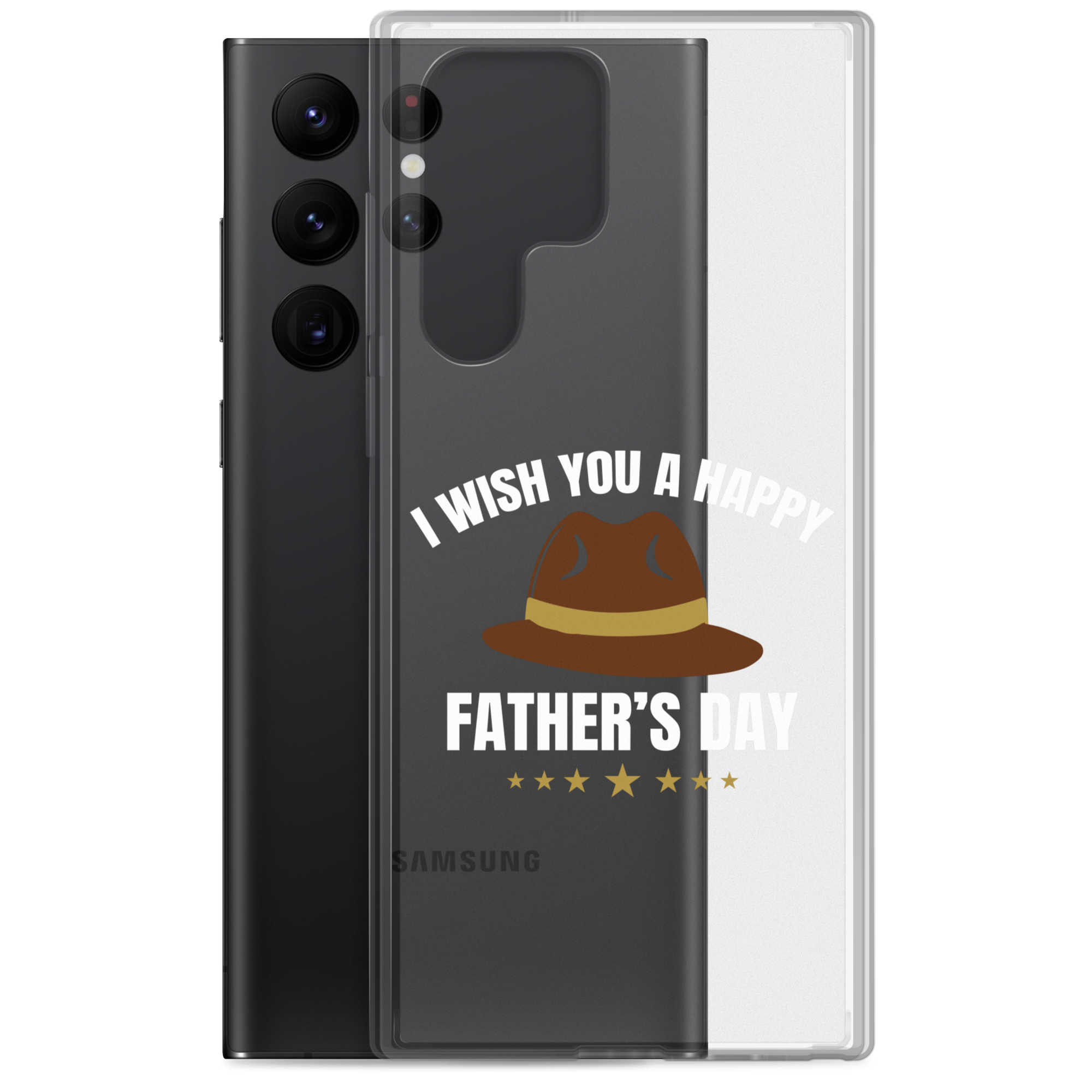 I Wish You A Happy Father's Day Clear Case for Samsung®