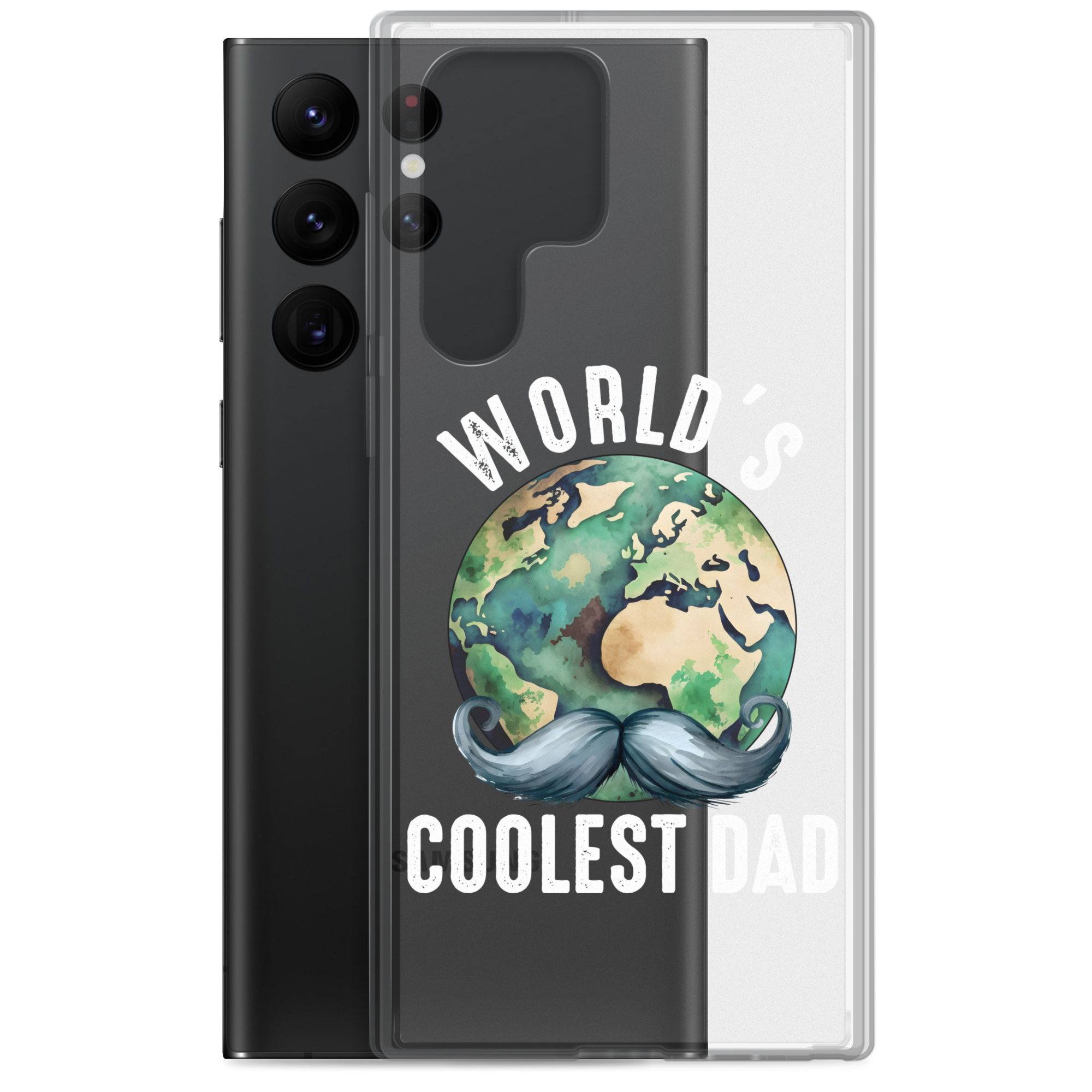 World's Coolest Dad Clear Case for Samsung®