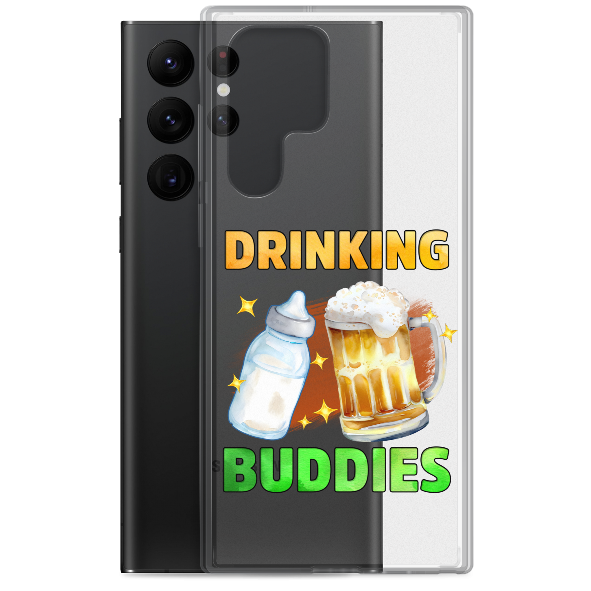 Drinking Buddies Clear Case for Samsung®