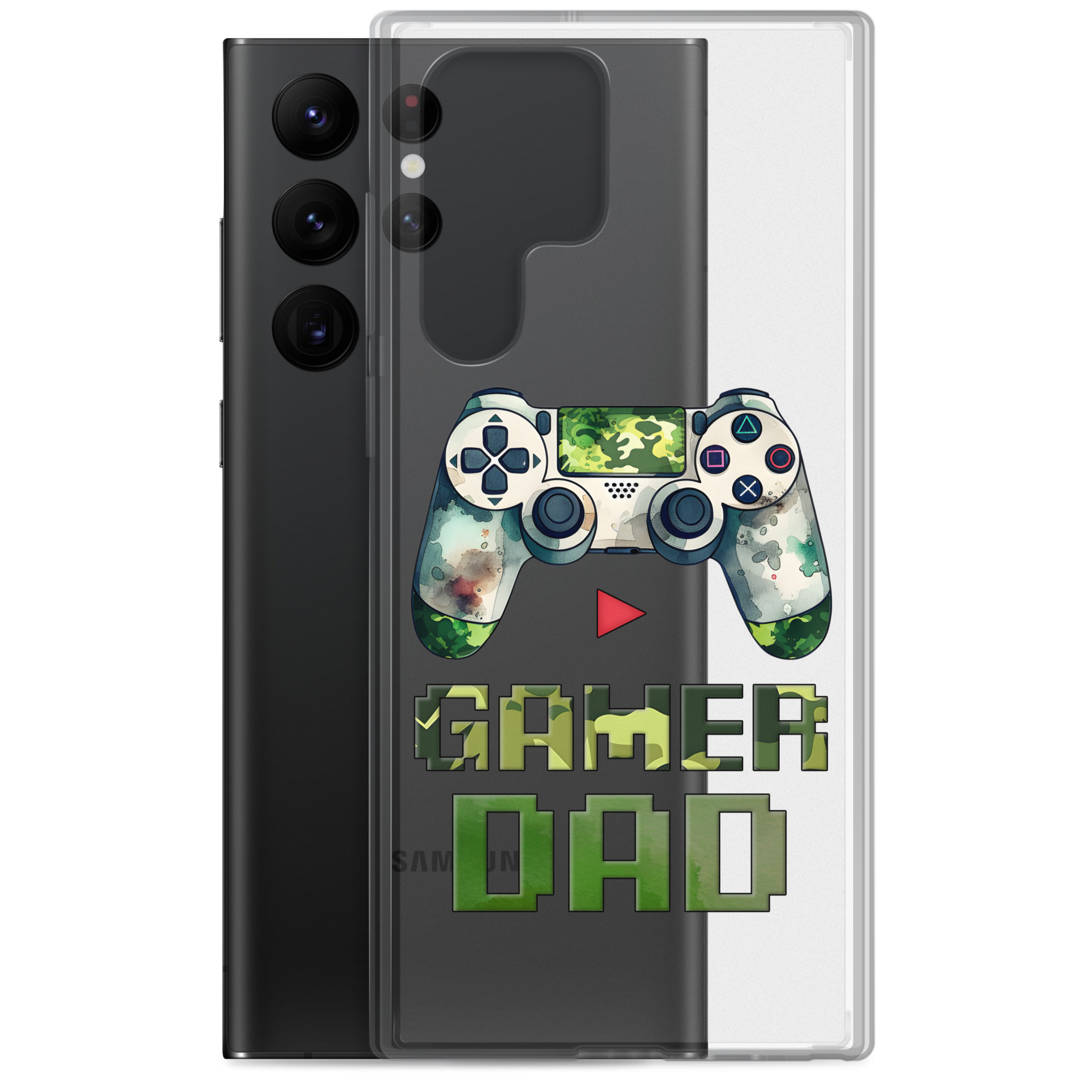 Gamer Dad Clear Case for Samsung®