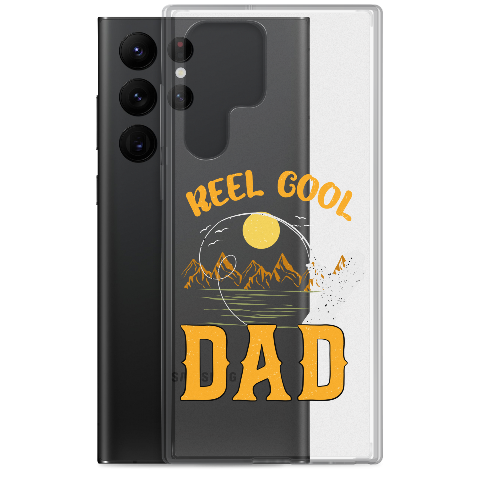 Reel Cool Dad Clear Case for Samsung®