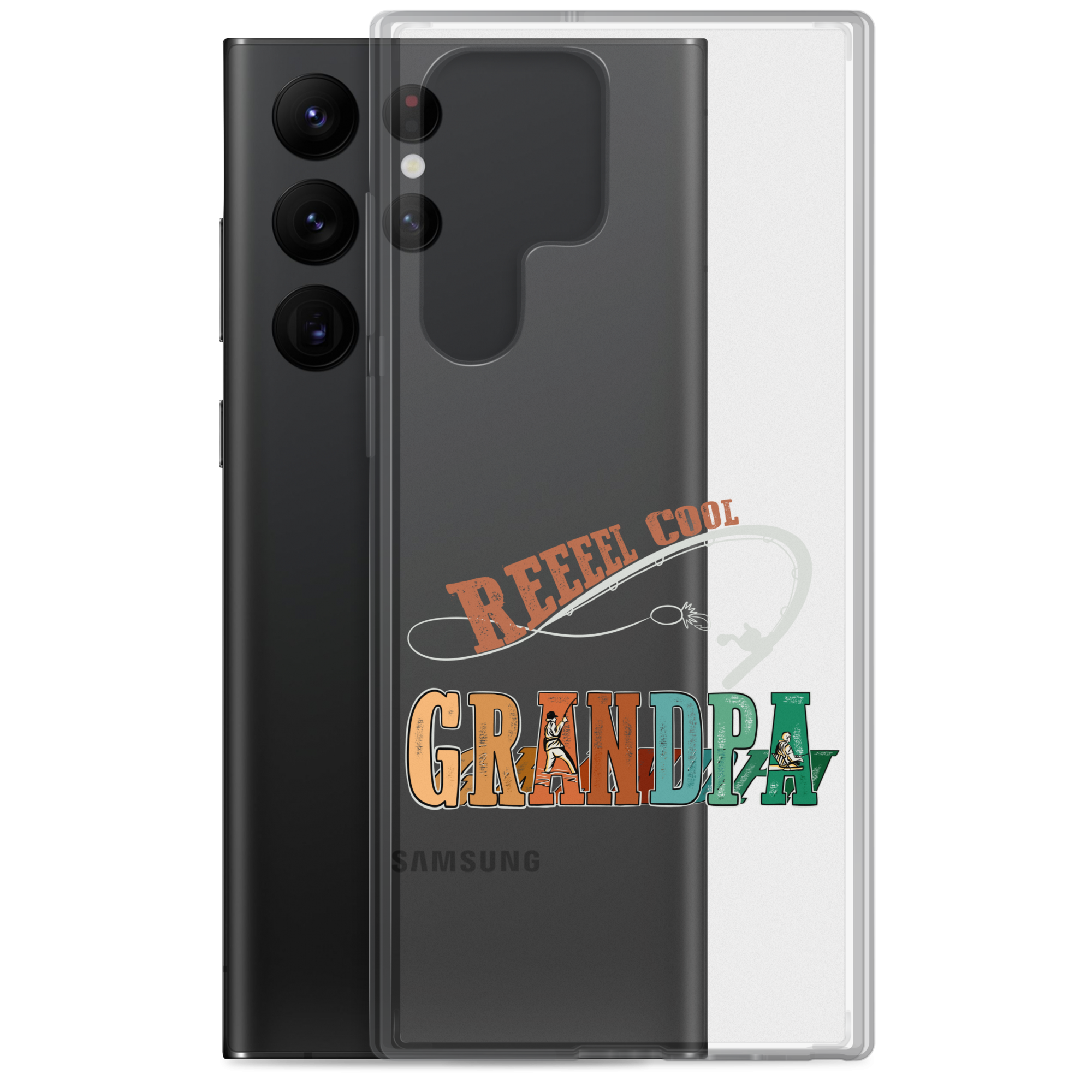 Reel Cool Grandpa Clear Case for Samsung®