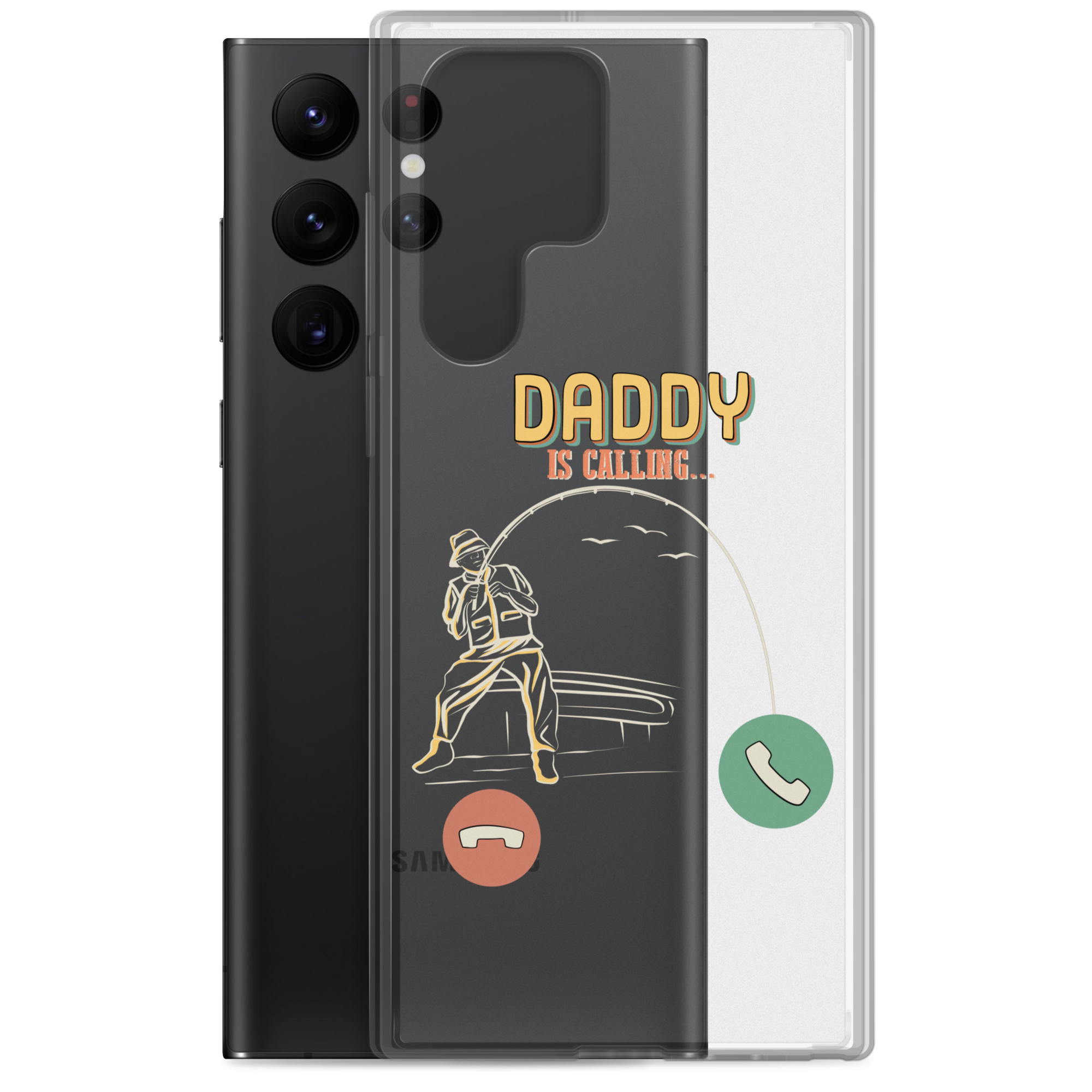 Daddy Is Calling Clear Case for Samsung®