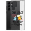 Our First Father's Day Together Clear Case for Samsung®