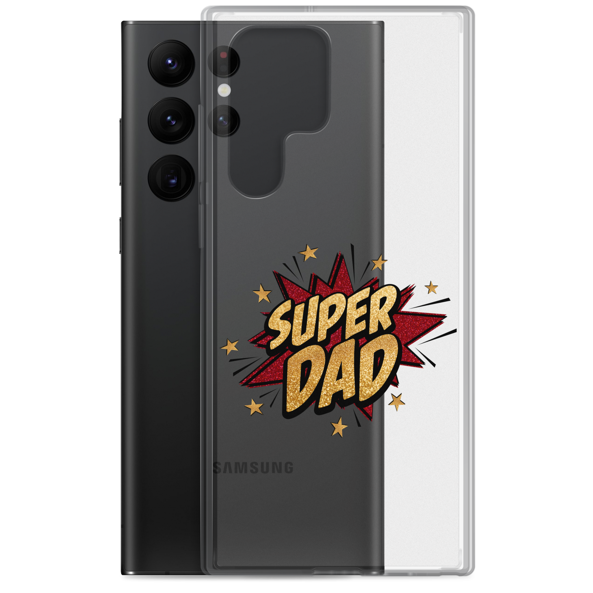 Super Dad Clear Case for Samsung®