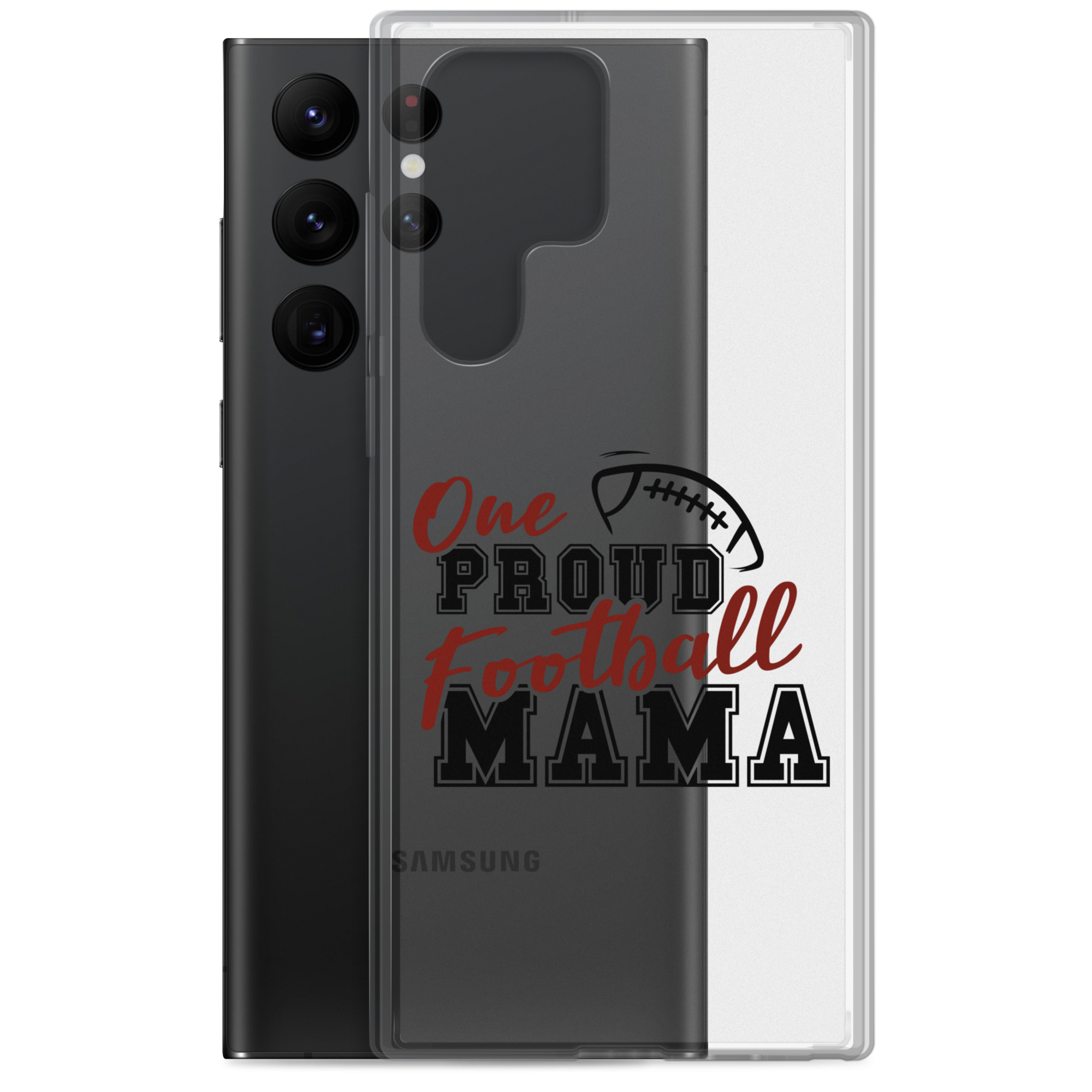 One Proud Football Mom Clear Case for Samsung®