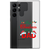 First Christmas As A Dad Clear Case for Samsung®