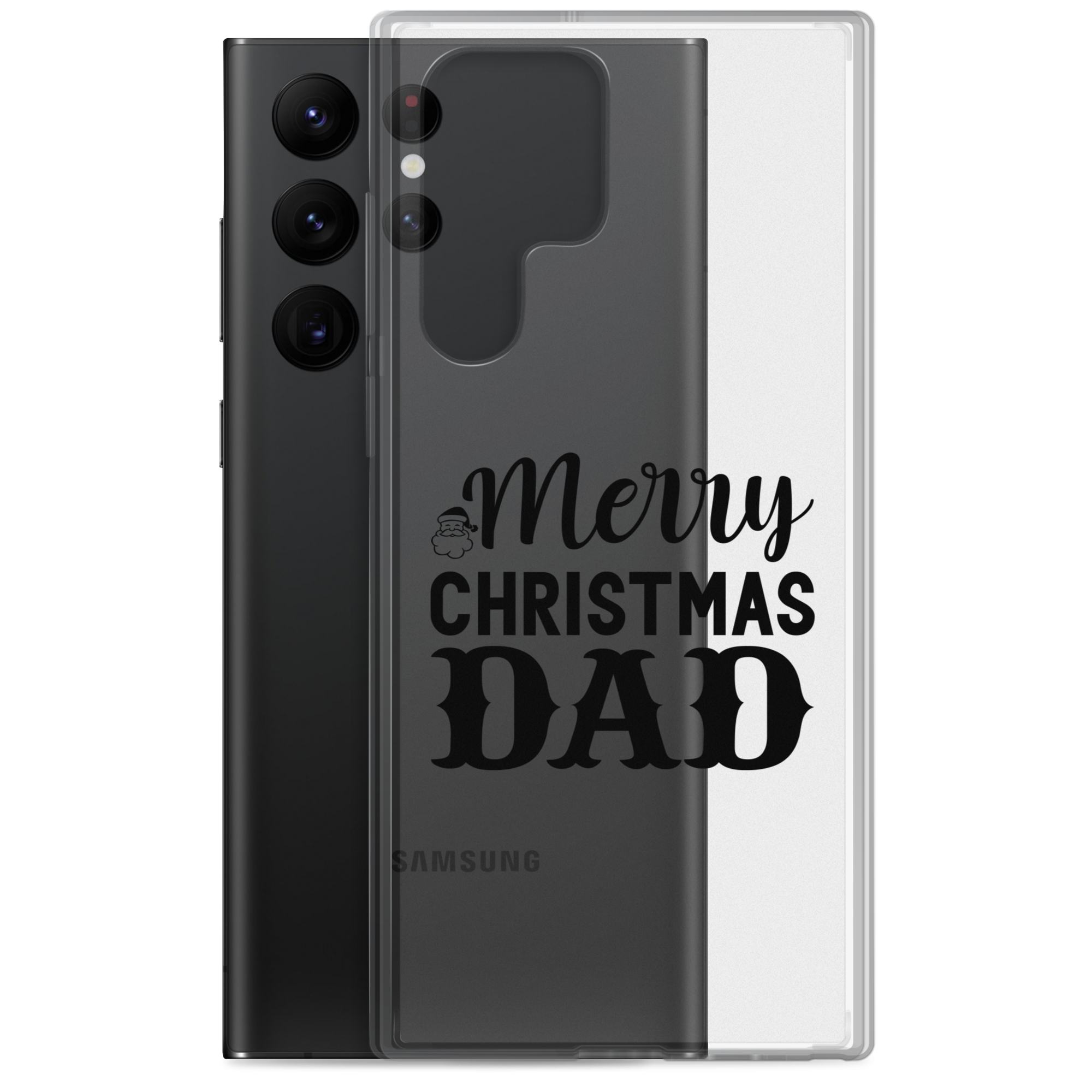 Merry Christmas Dad Clear Case for Samsung®