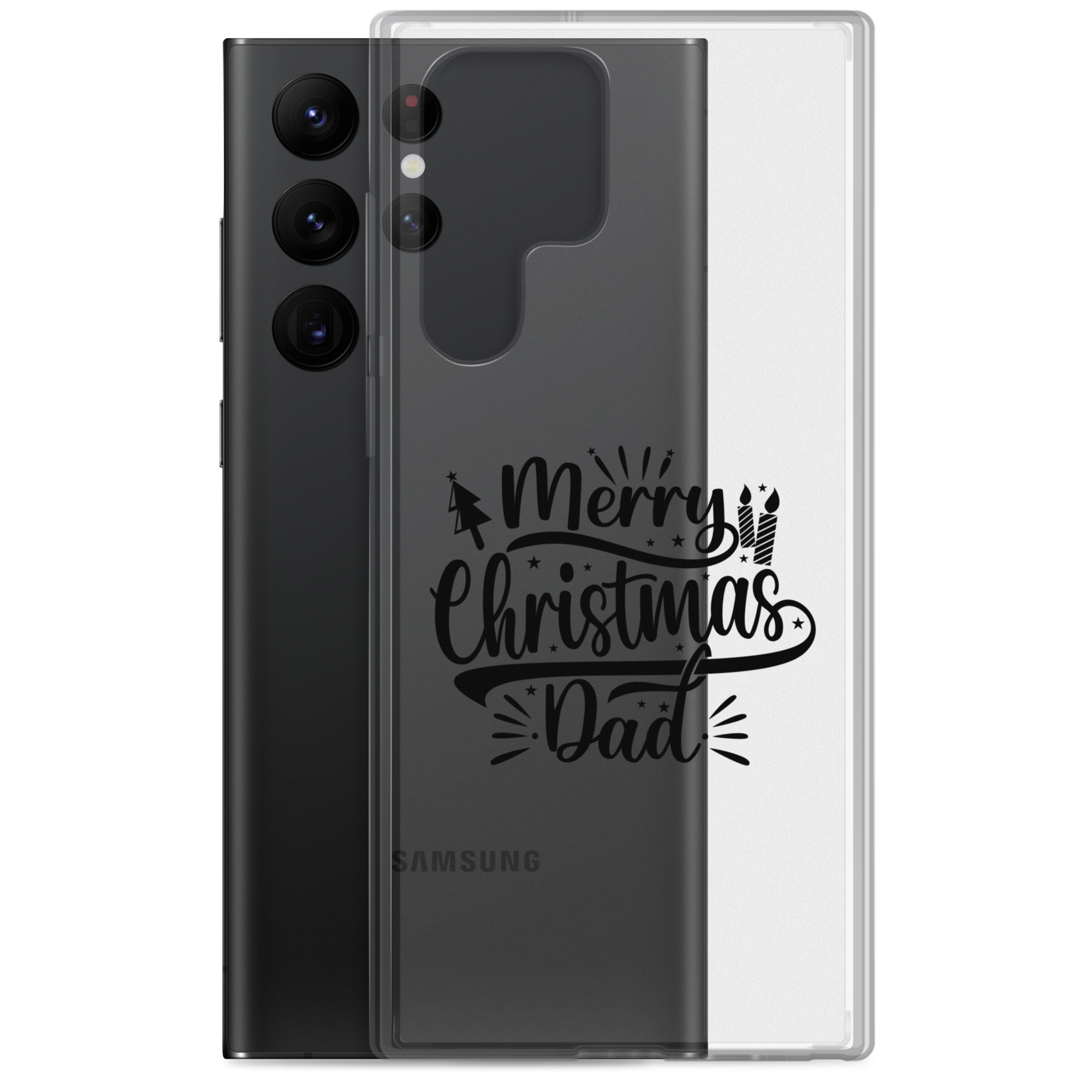 Merry Christmas Dad Clear Case for Samsung®