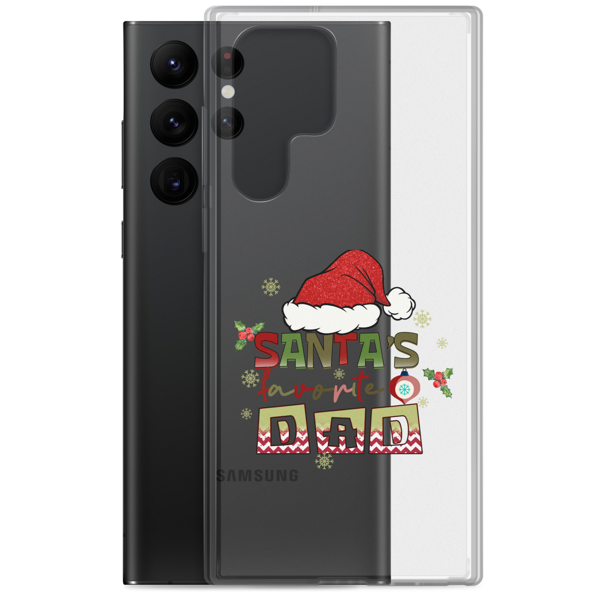 Santa's Favorite Dad Clear Case for Samsung®